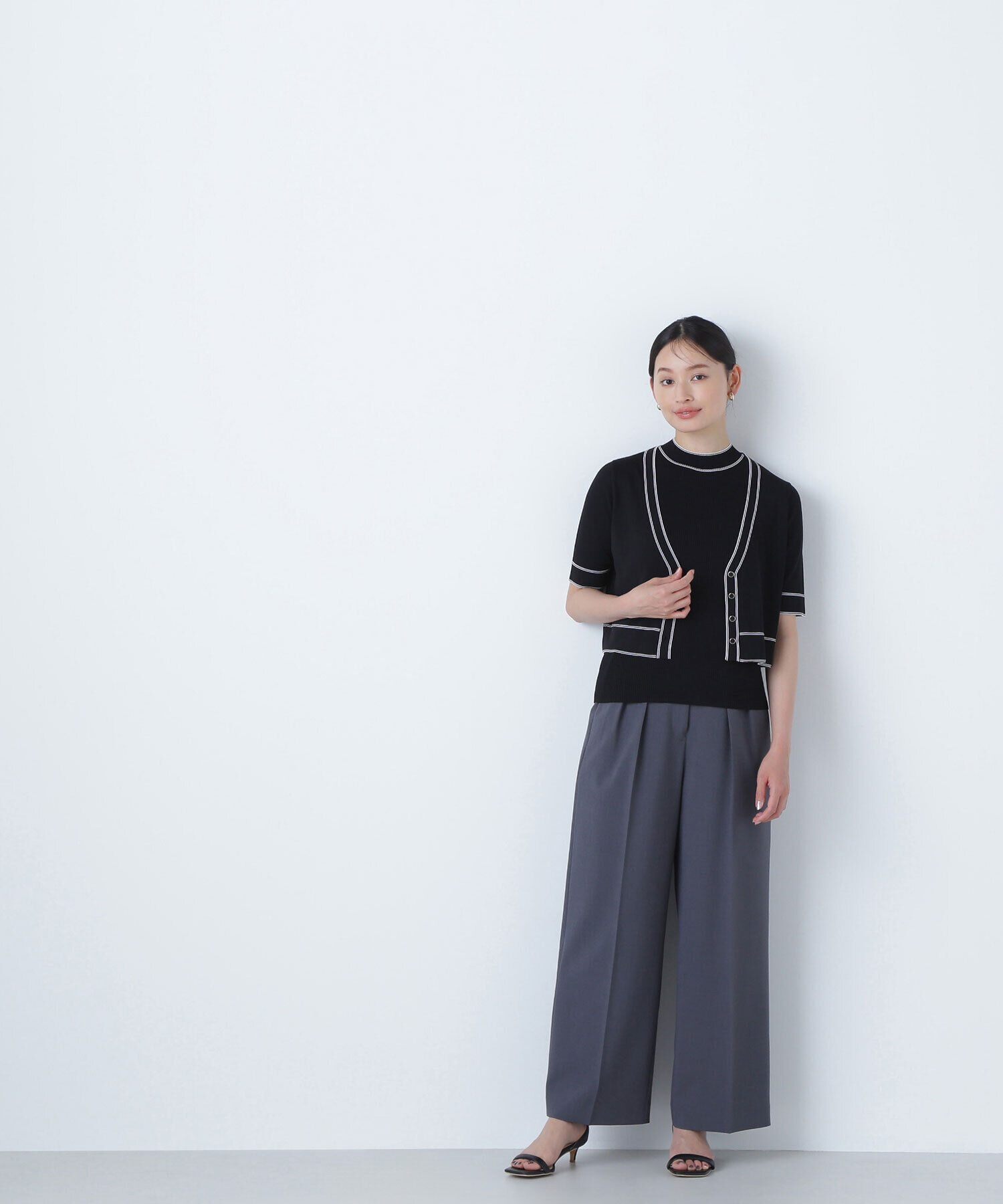  「マニッシュパンツシリーズ ツータックパンツ」|その他|