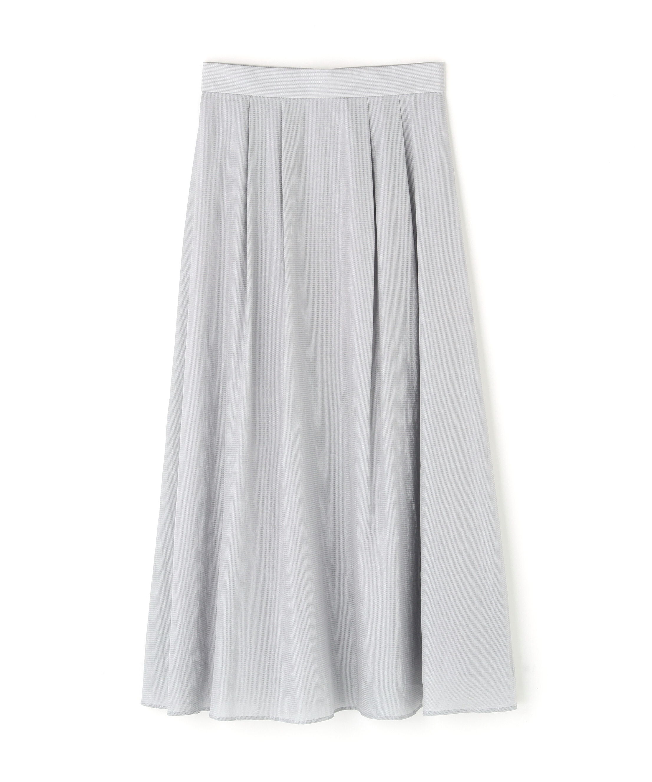  「マイクロギンガムフレアスカート」|スカート|