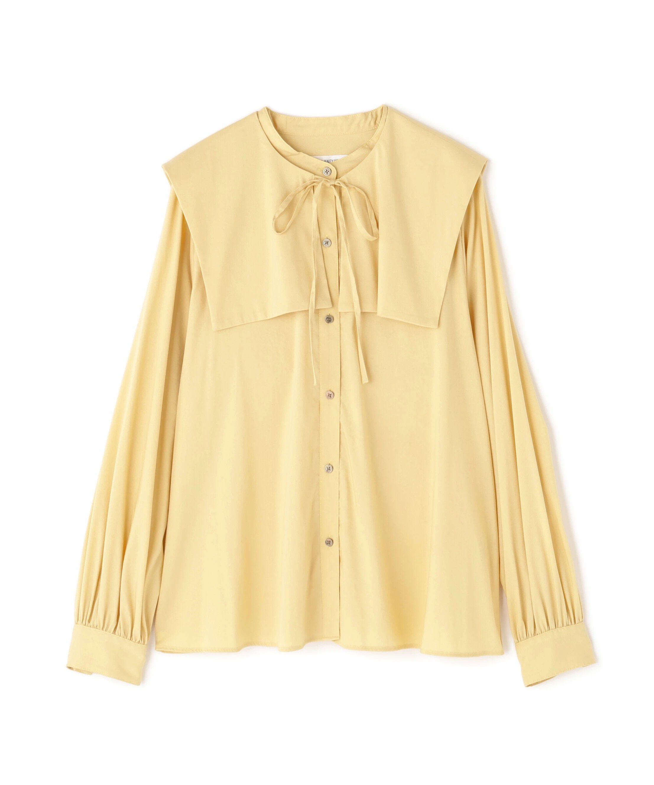  「スクエアカラーブラウス」|シャツ・ブラウス|