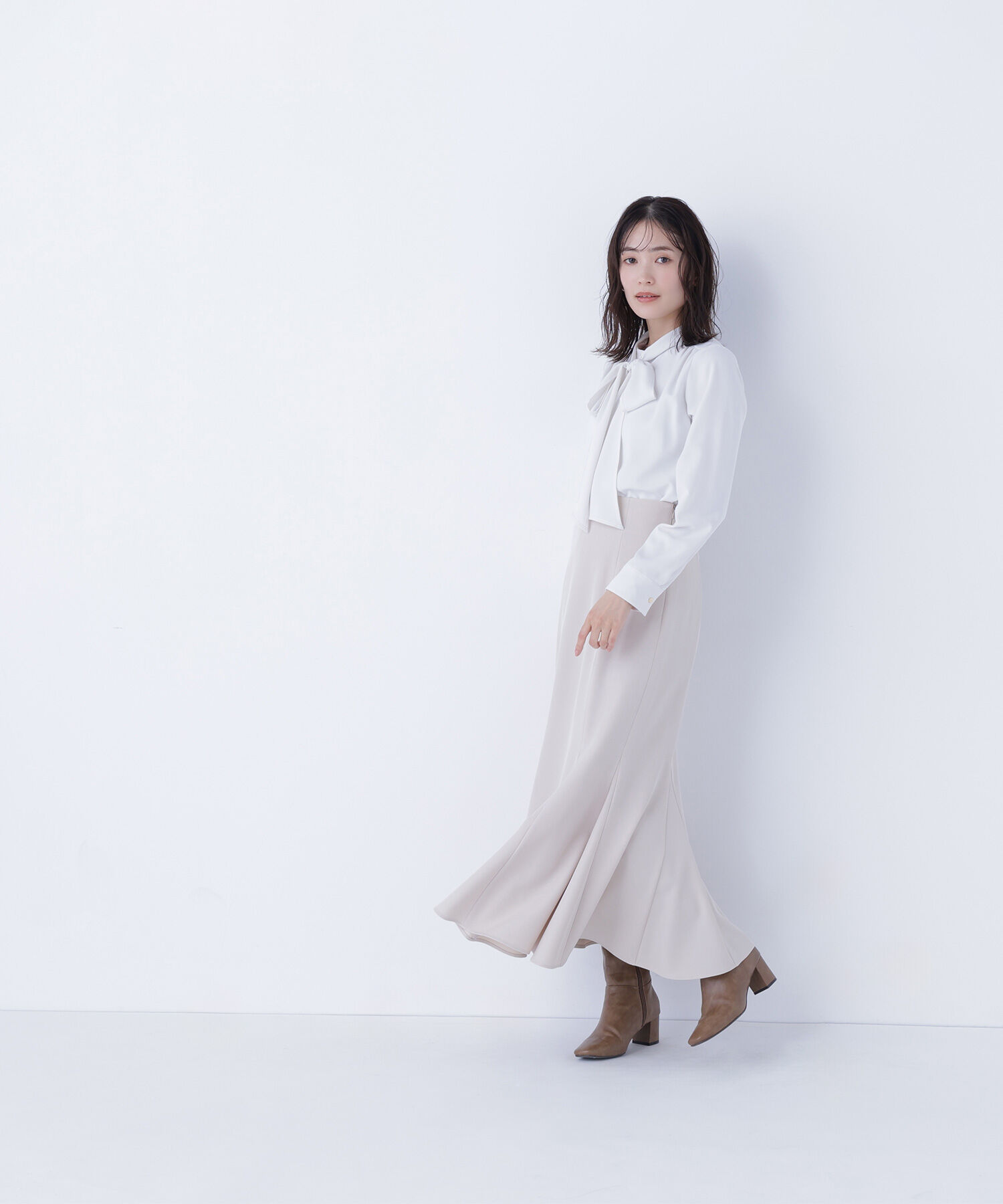  「2wayリボンボウブラウス」|シャツ・ブラウス|