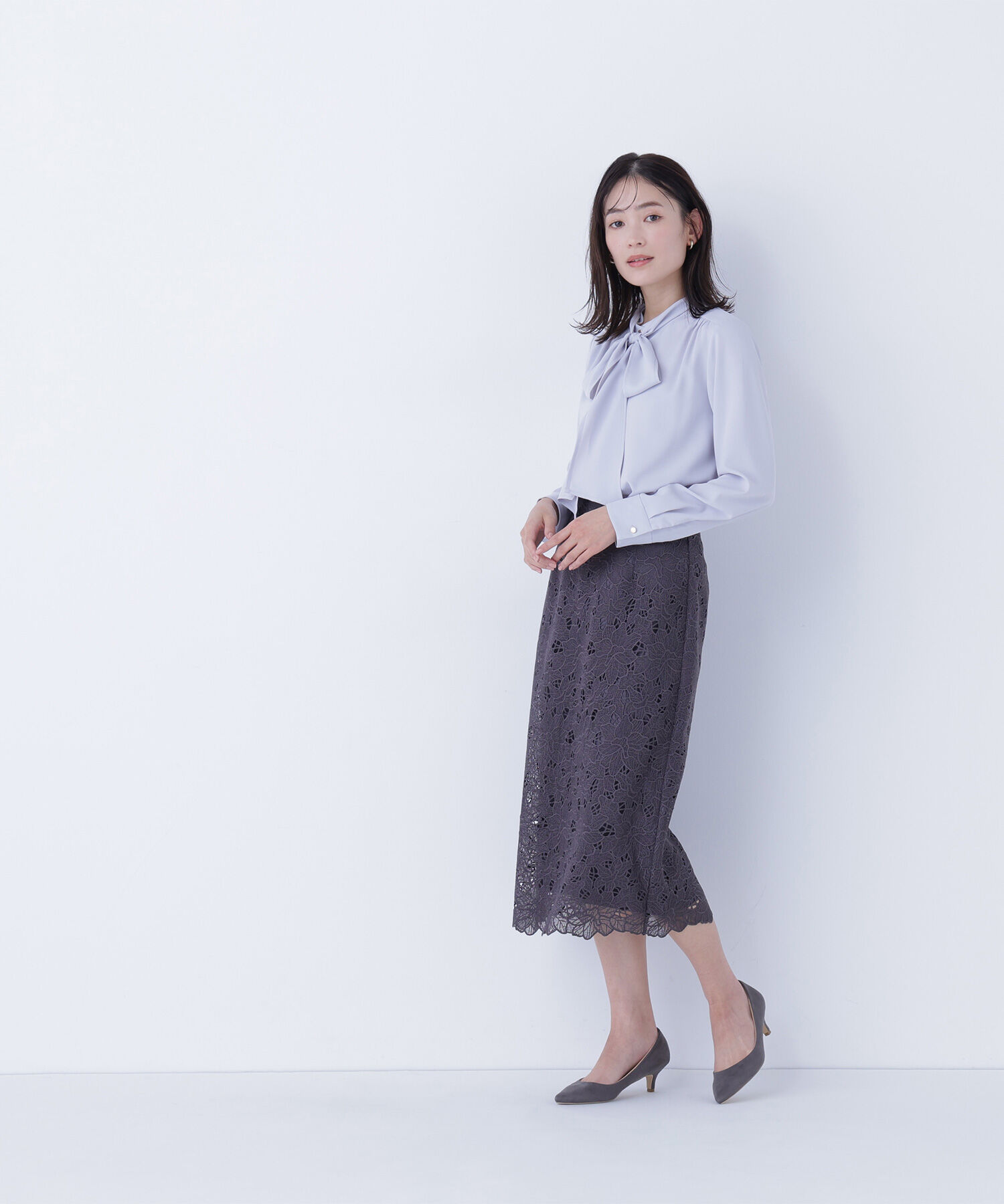  「2wayリボンボウブラウス」|シャツ・ブラウス|