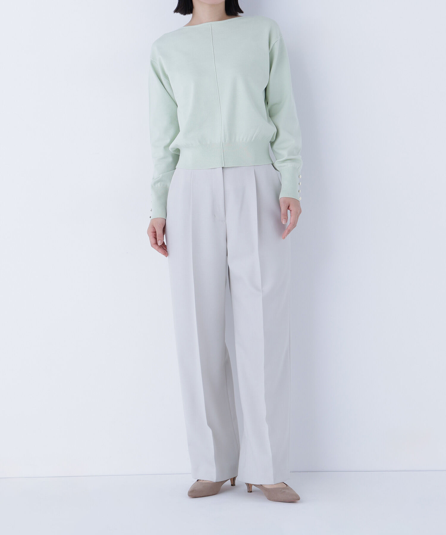  「ダブルブレスト  SETUP パンツ」|その他|