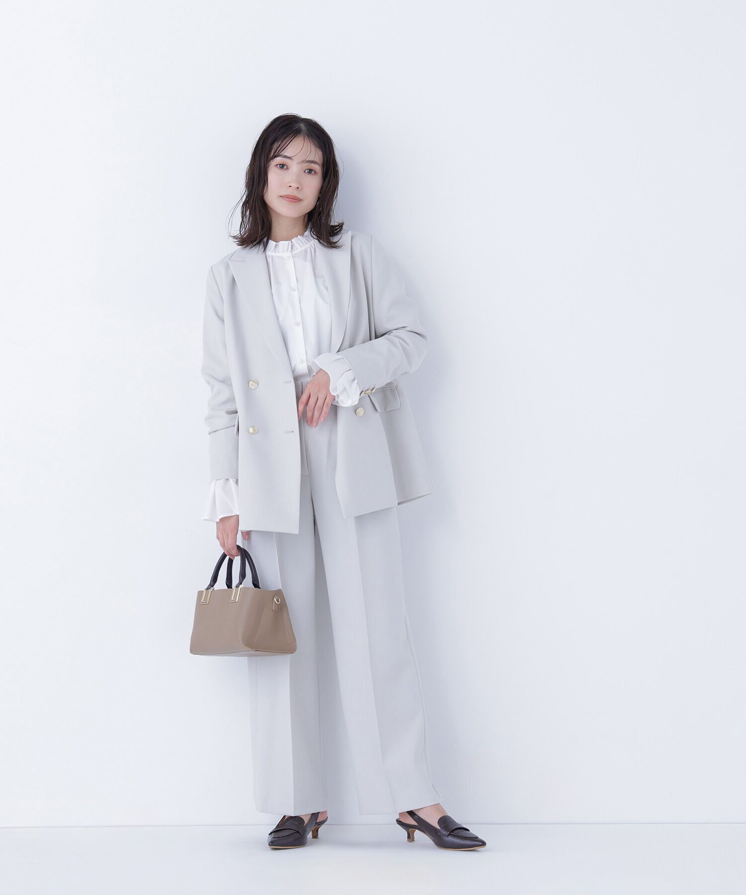  「ダブルブレスト  SETUP パンツ」|その他|