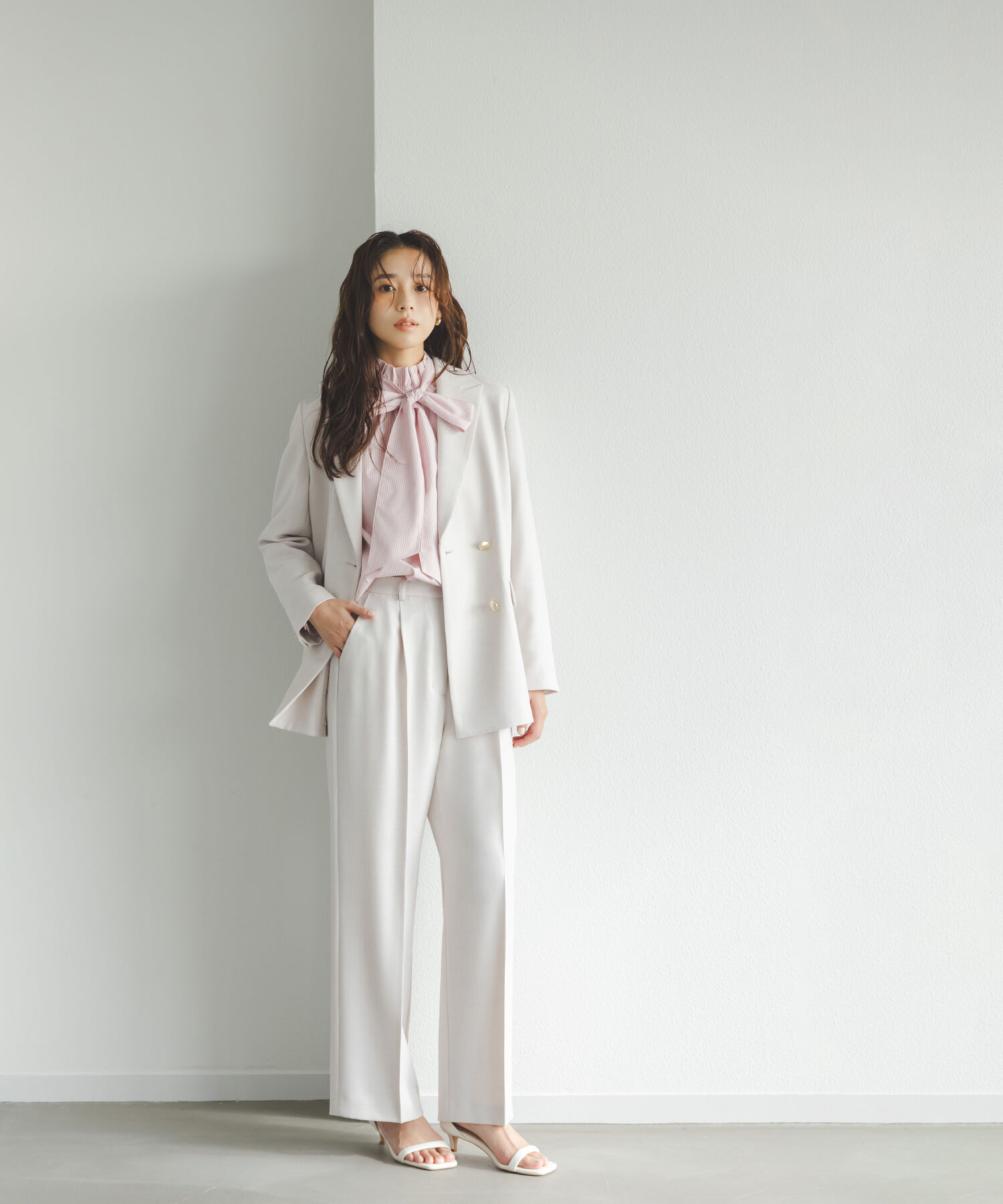  「ダブルブレスト  SETUP パンツ」|その他|パウダーピン 2