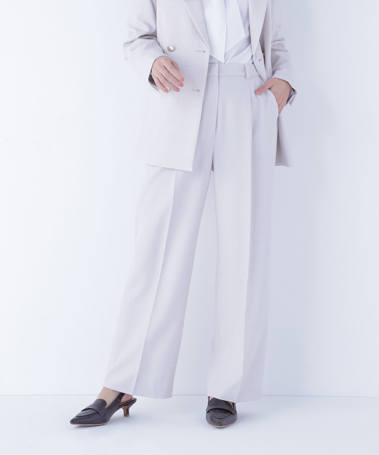  「ダブルブレスト  SETUP パンツ」|その他|