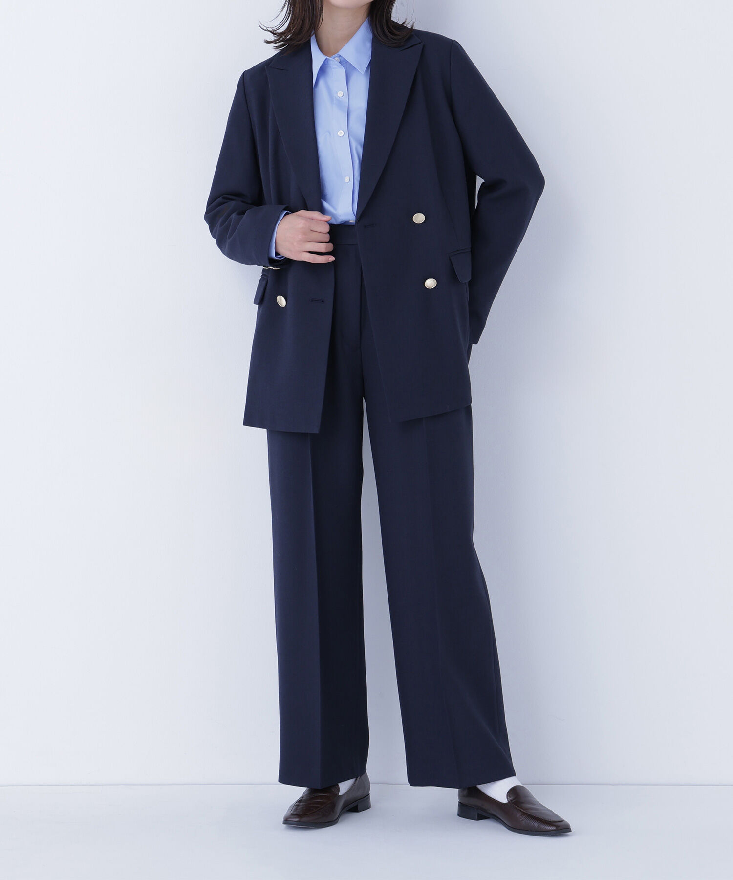  「ダブルブレスト  SETUP パンツ」|その他|