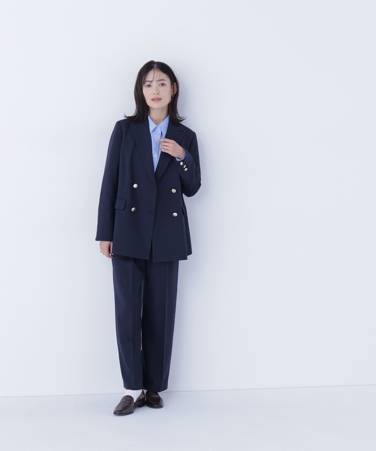  「ダブルブレスト  SETUP パンツ」|その他|