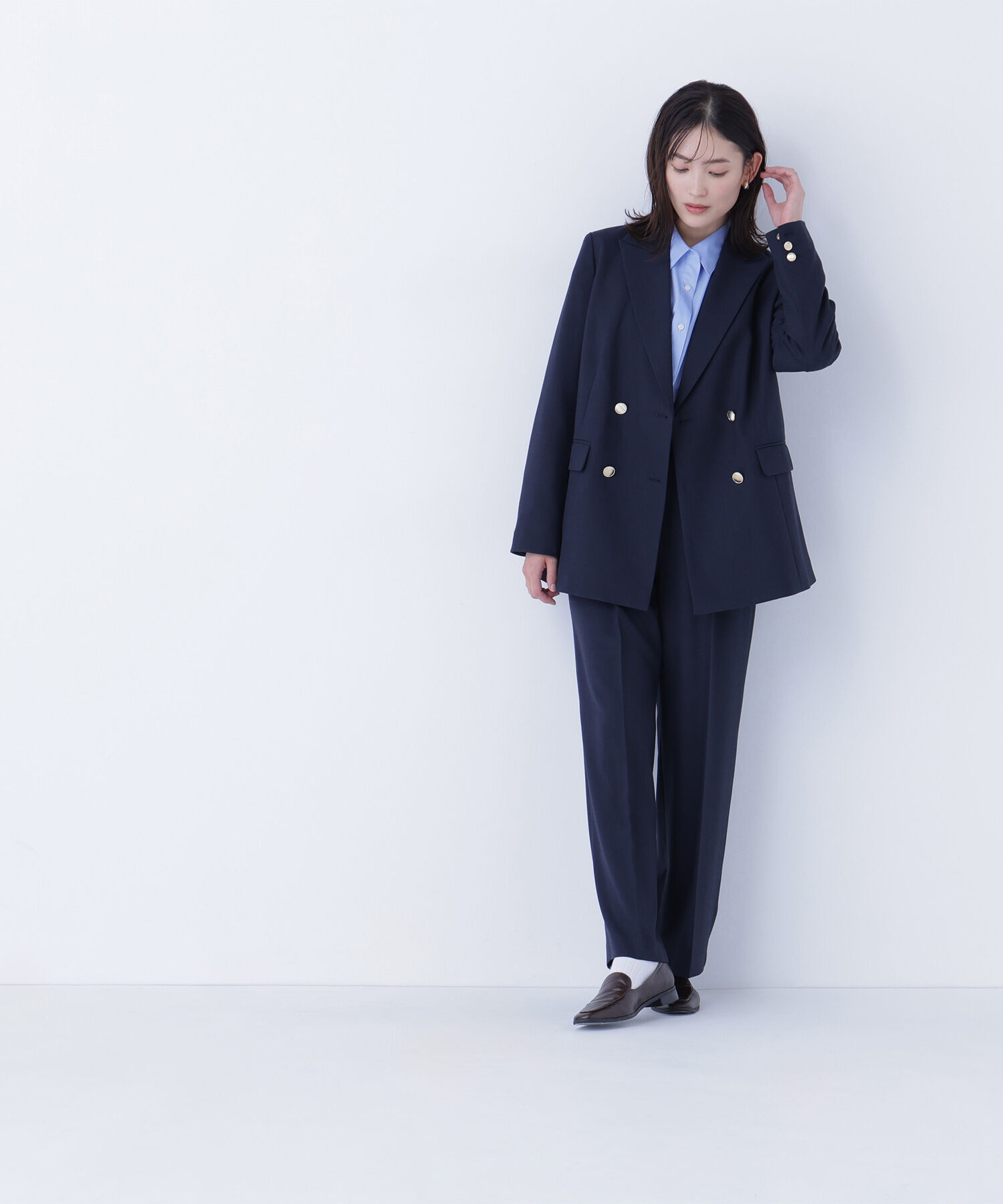  「ダブルブレスト  SETUP パンツ」|その他|