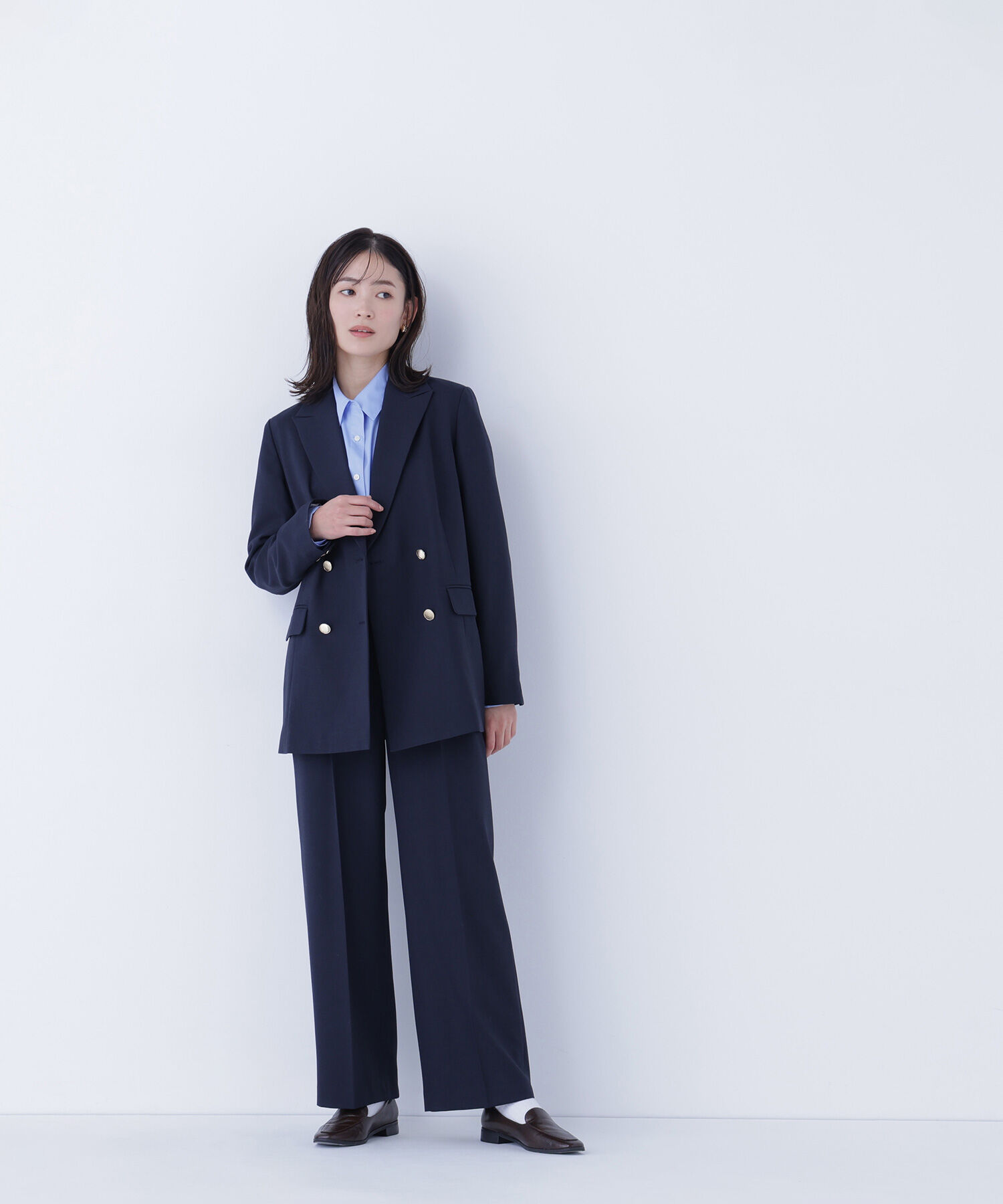  「ダブルブレスト  SETUP パンツ」|その他|