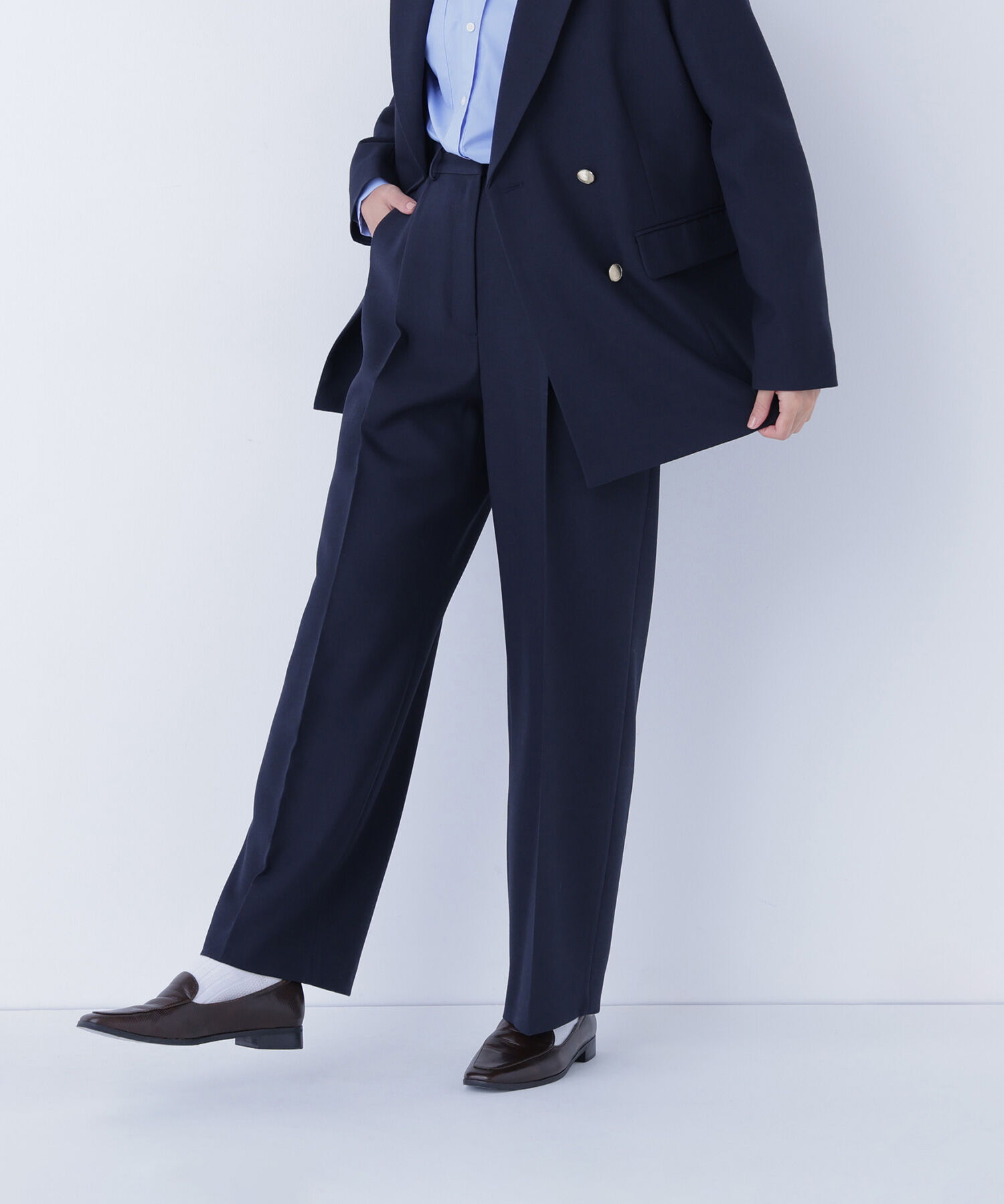  「ダブルブレスト  SETUP パンツ」|その他|