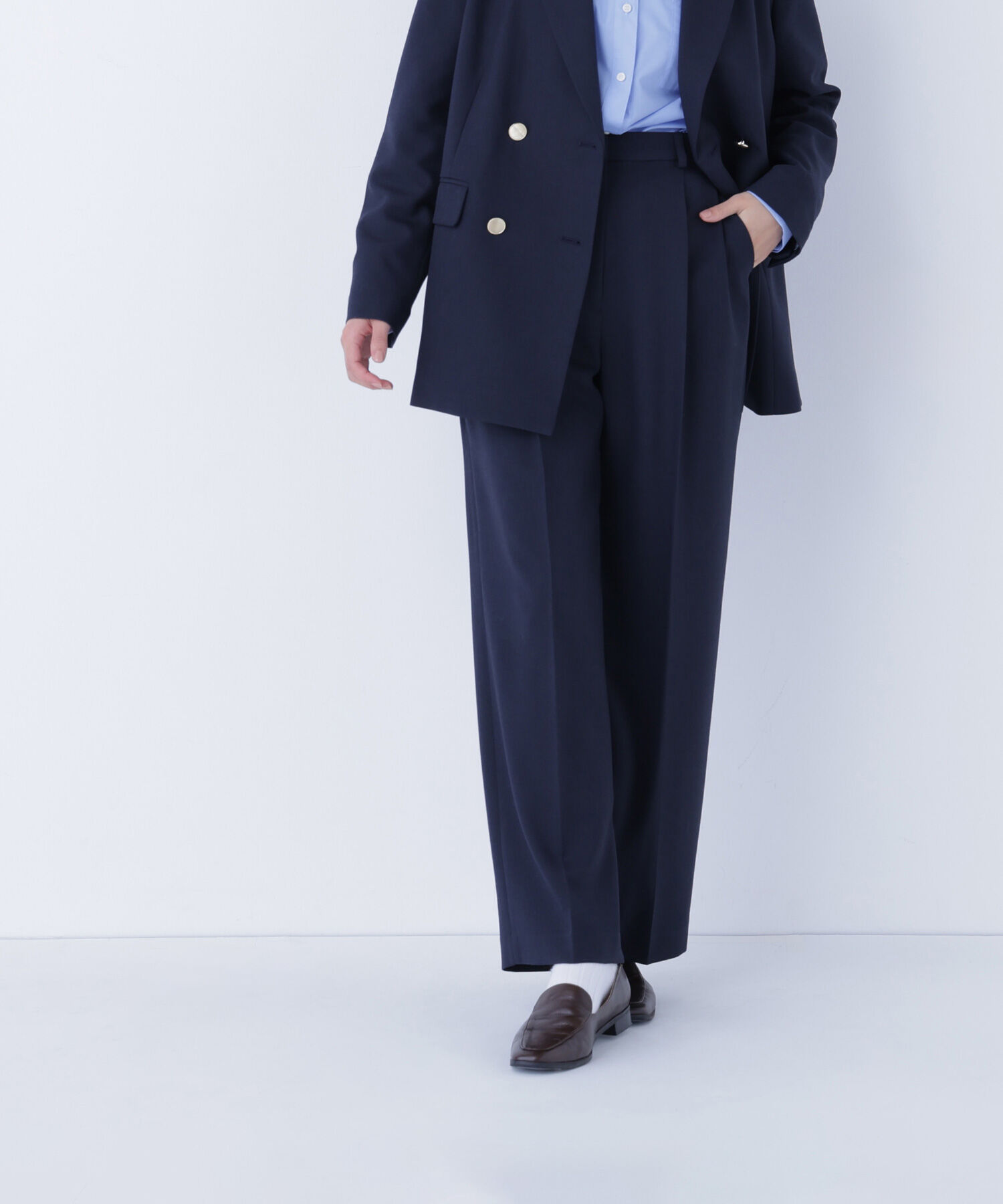  「ダブルブレスト  SETUP パンツ」|その他|