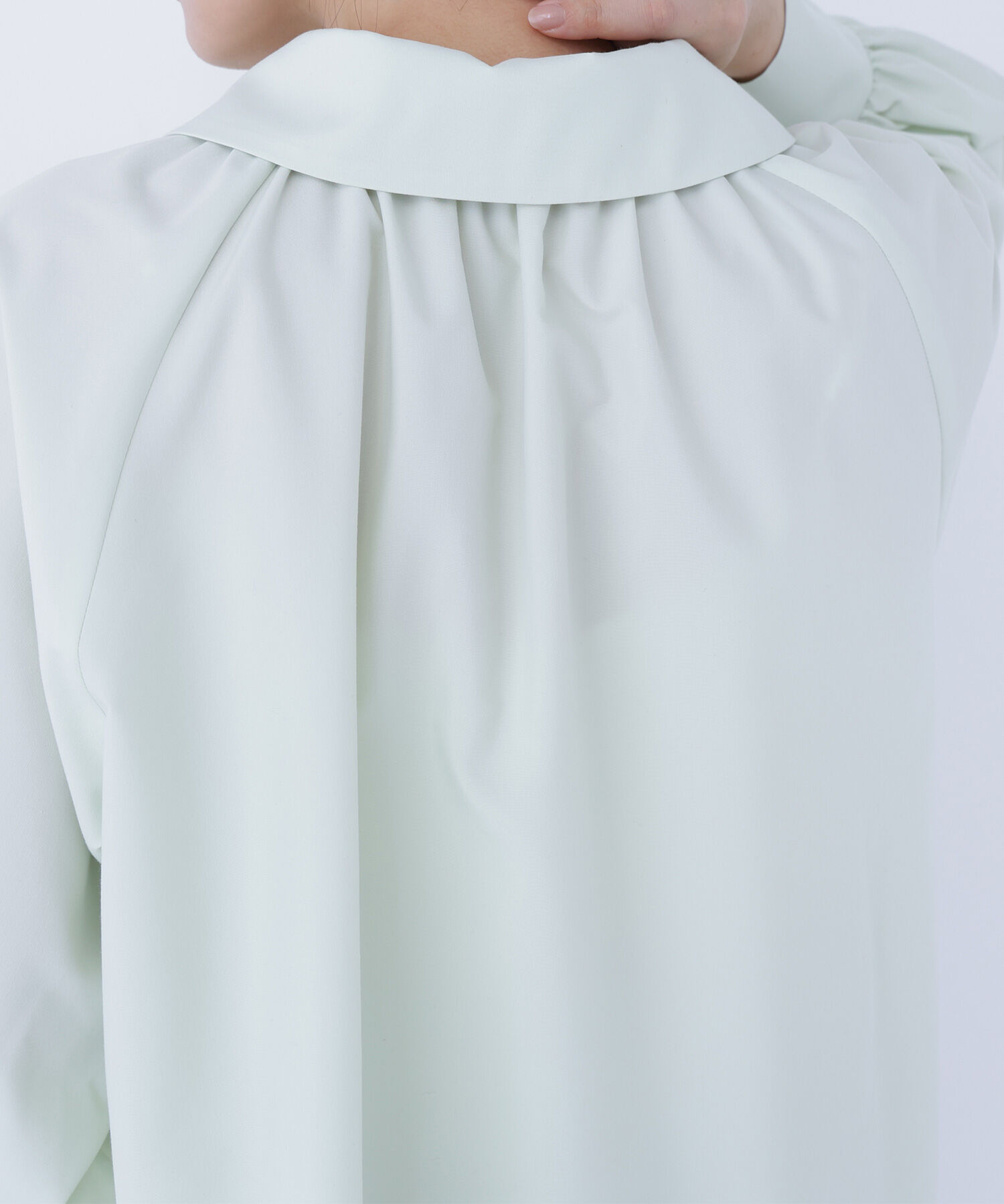  「スキッパーリボンタイブラウス」|シャツ・ブラウス|