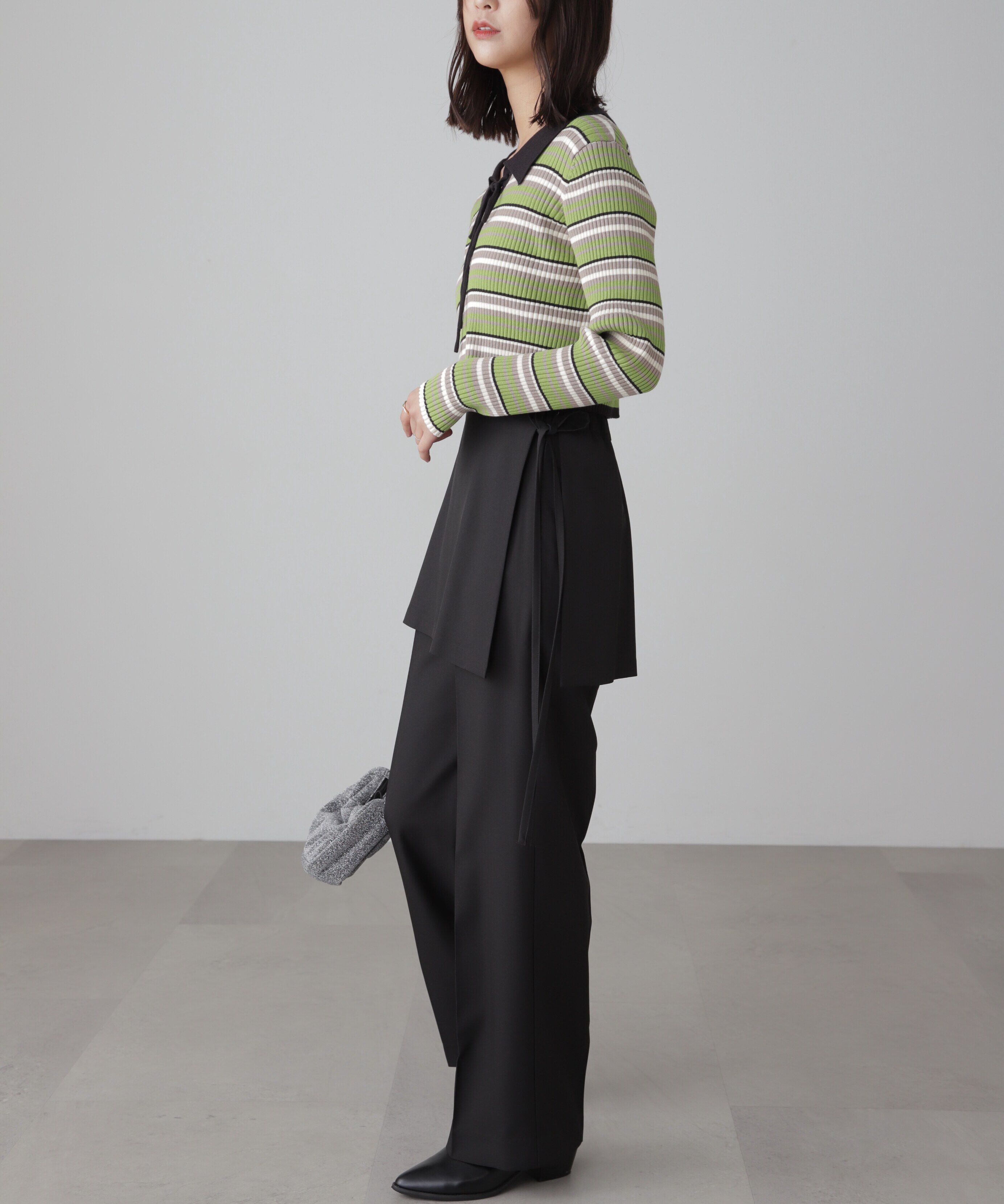  「ミニラップスカートレイヤードパンツ」|その他|