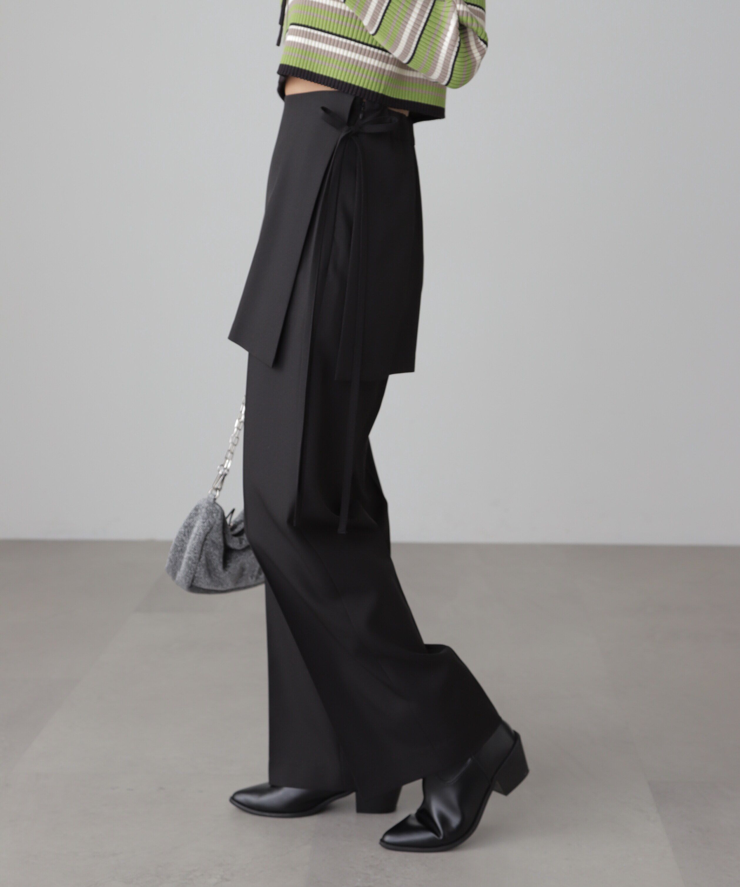  「ミニラップスカートレイヤードパンツ」|その他|