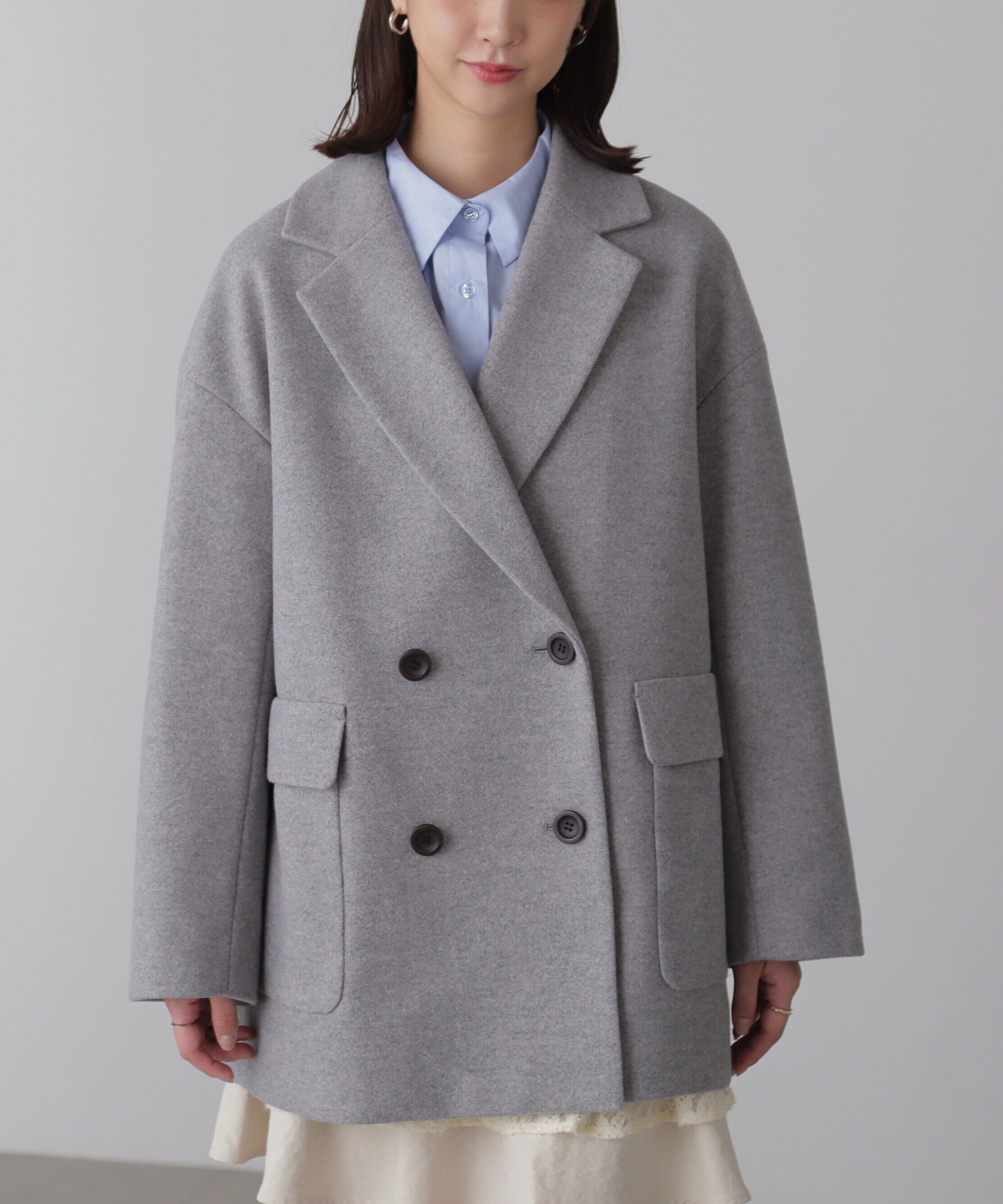  「オーバーサイズジャケットコート」|その他|