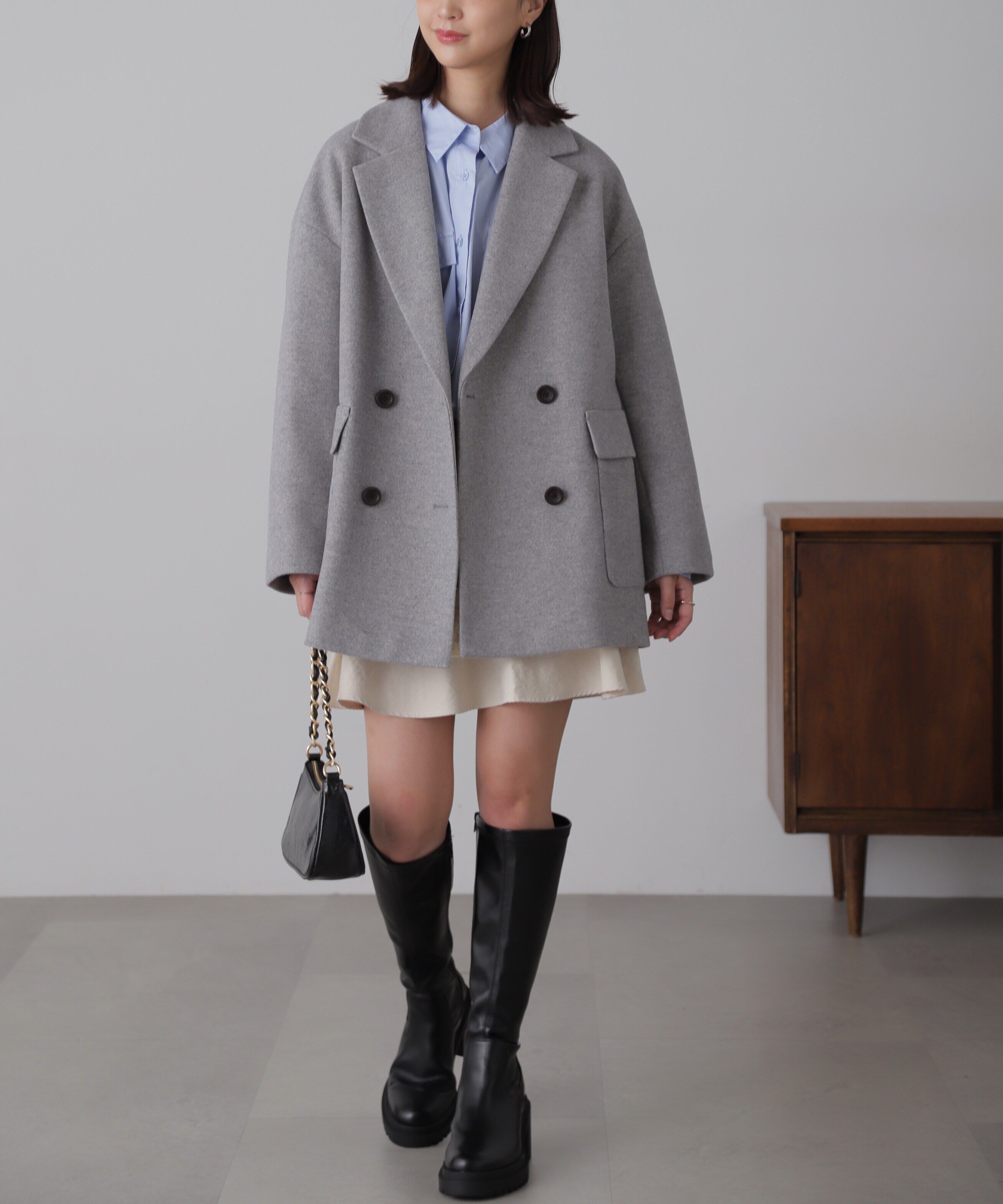  「オーバーサイズジャケットコート」|その他|