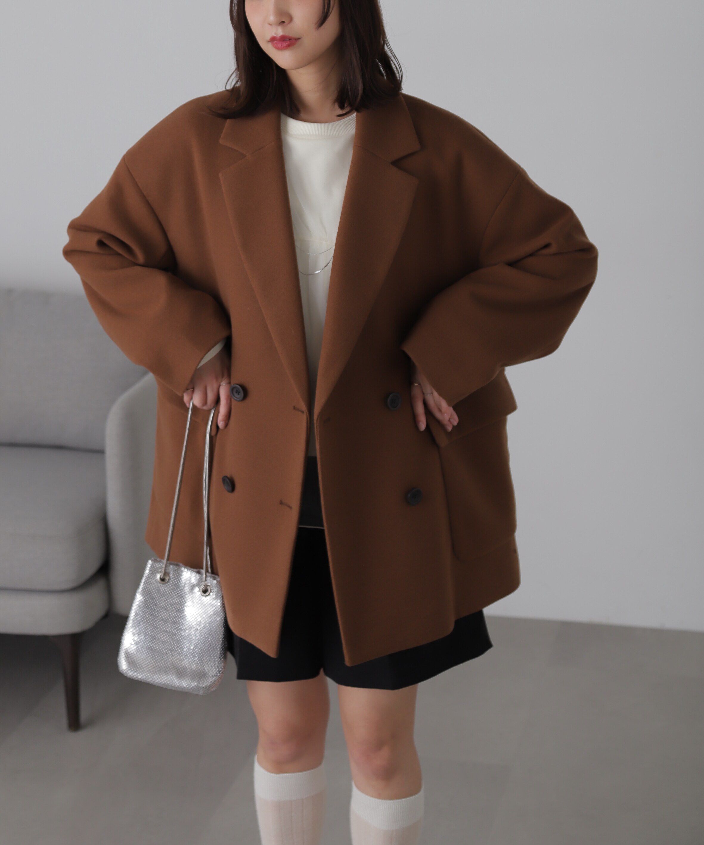  「オーバーサイズジャケットコート」|その他|