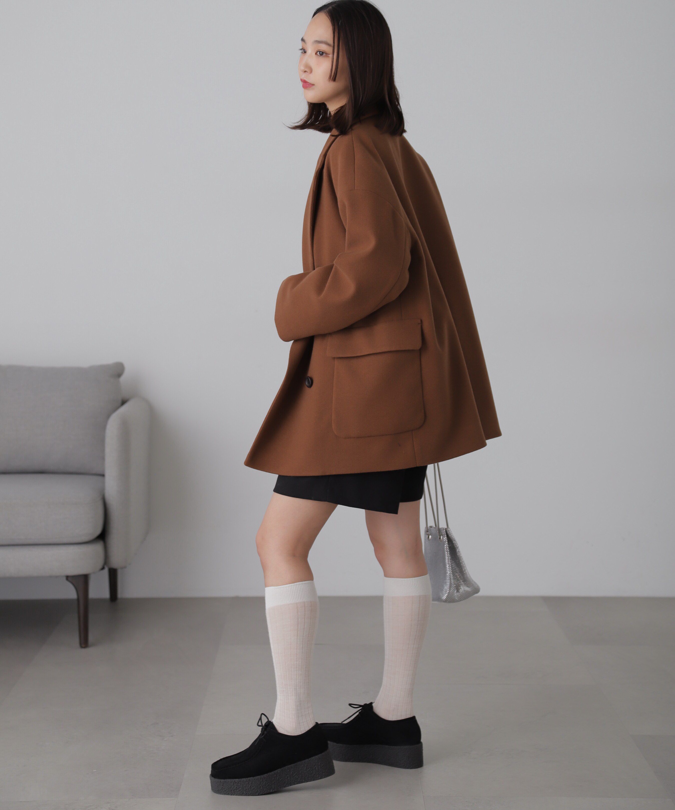  「オーバーサイズジャケットコート」|その他|