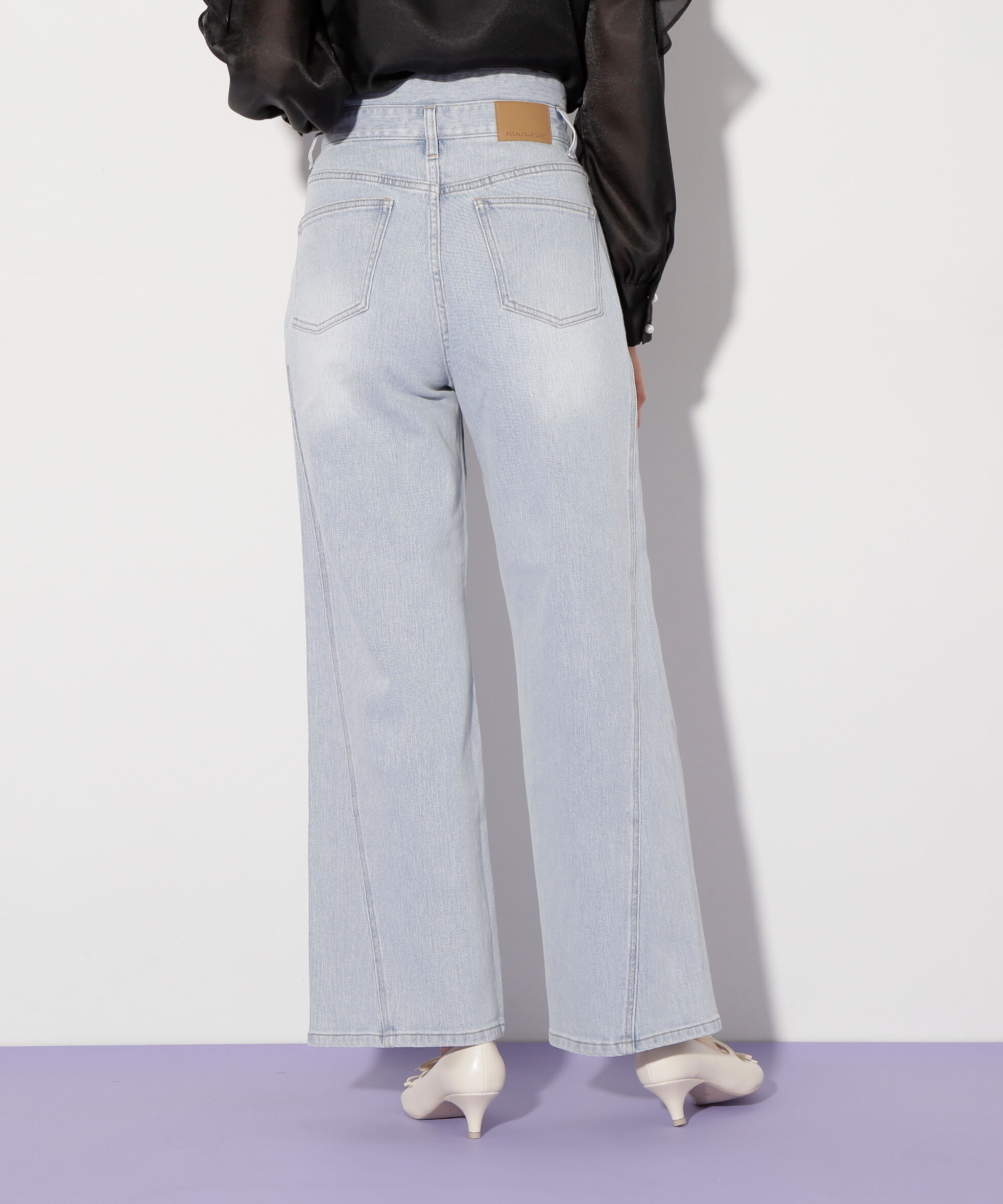  「ハイウエストストレートデニムパンツ」|その他|