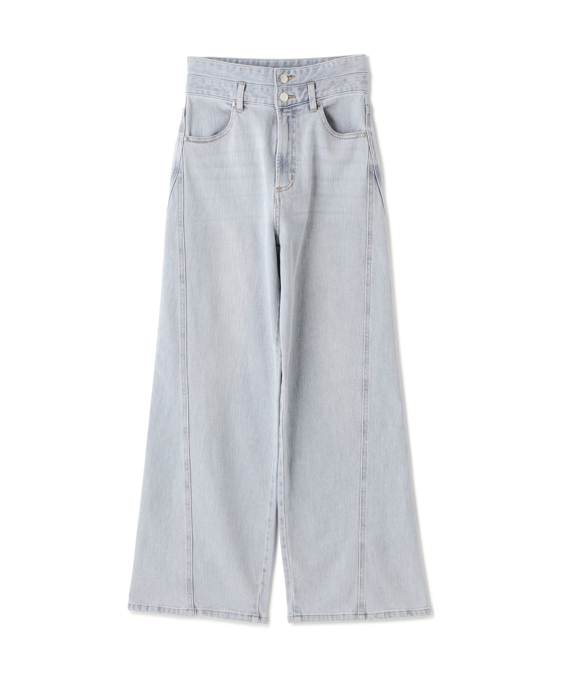  「ハイウエストストレートデニムパンツ」|その他|