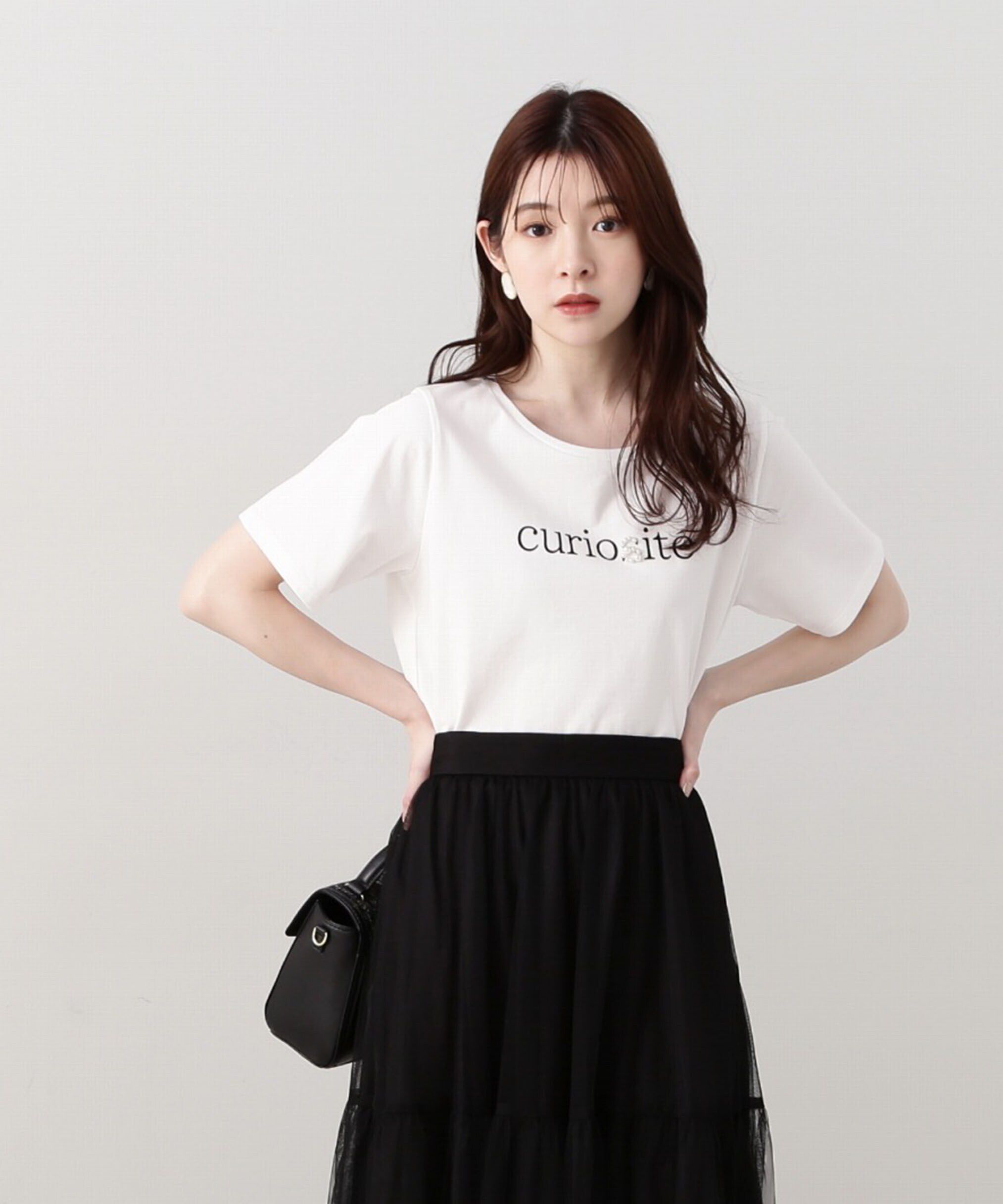 PROPORTION BODY DRESSING「パールロゴTシャツ」|Tシャツ・カットソー|