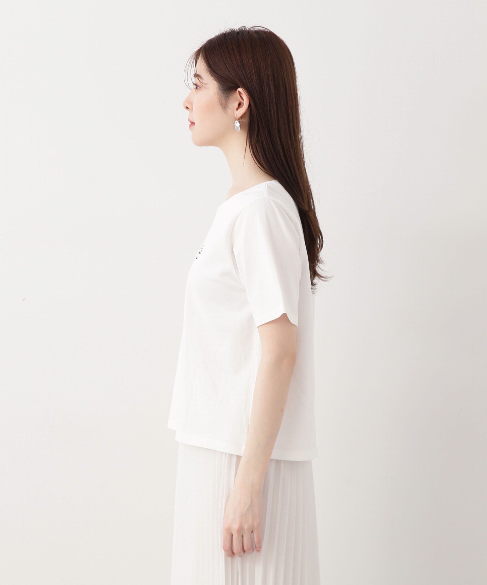 PROPORTION BODY DRESSING「パールロゴTシャツ」|Tシャツ・カットソー|