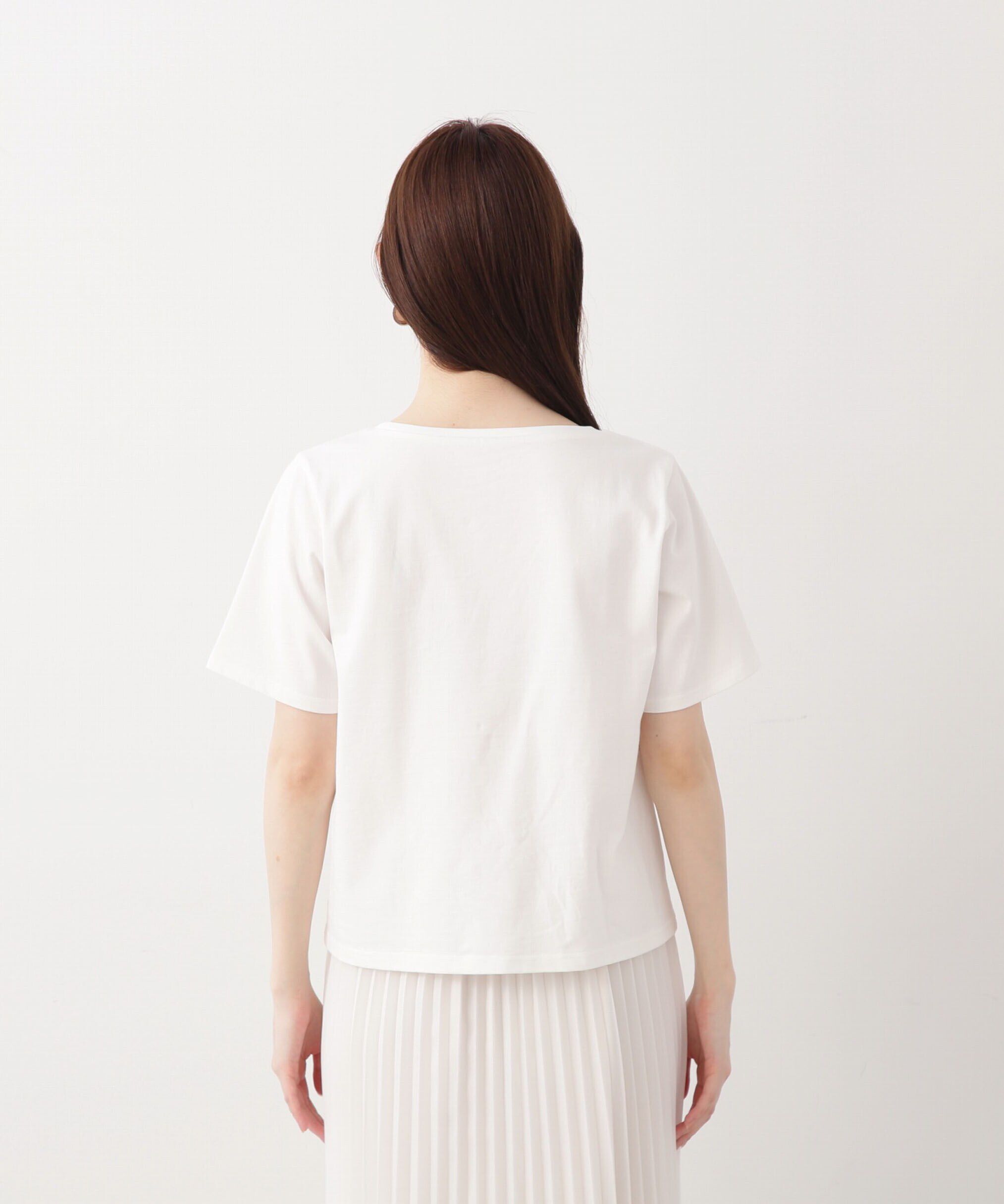 PROPORTION BODY DRESSING「パールロゴTシャツ」|Tシャツ・カットソー|