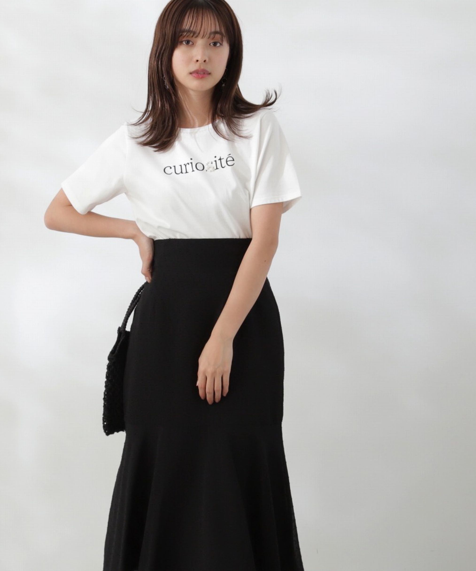 PROPORTION BODY DRESSING「パールロゴTシャツ」|Tシャツ・カットソー|