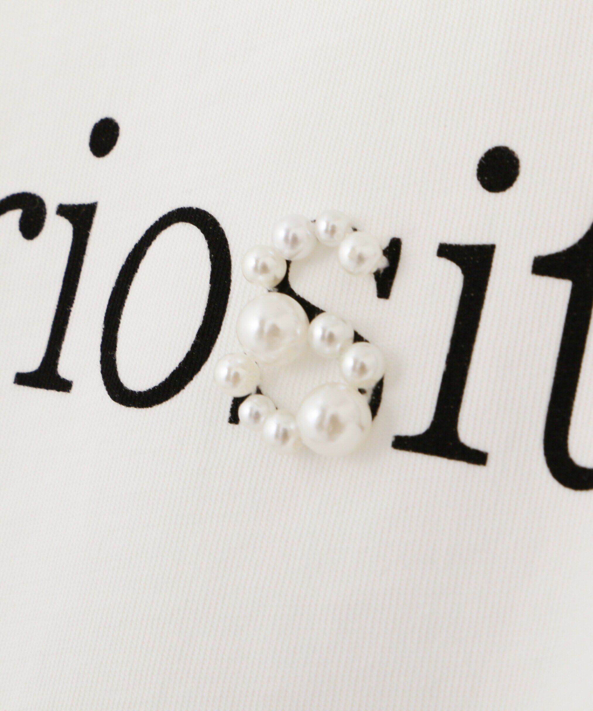 PROPORTION BODY DRESSING「パールロゴTシャツ」|Tシャツ・カットソー|