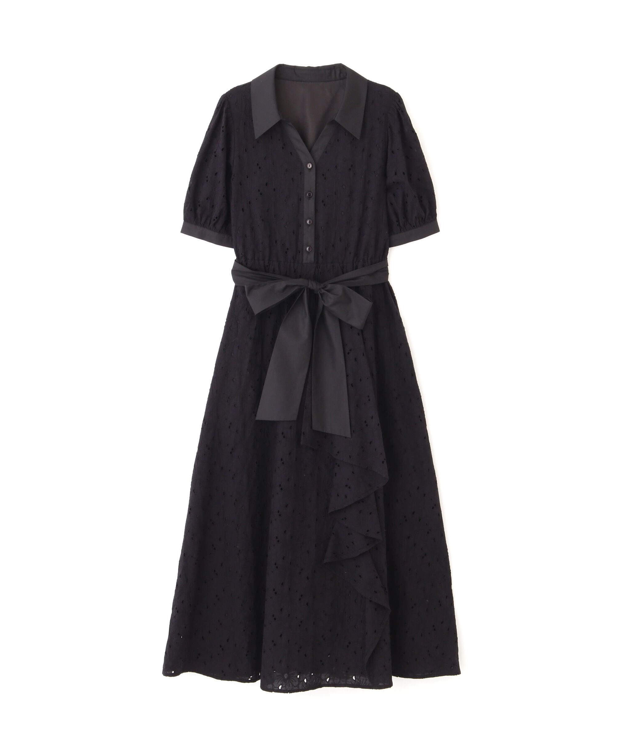 PROPORTION BODY DRESSING「カットワーク刺繍シャツワンピース」|ワンピース|