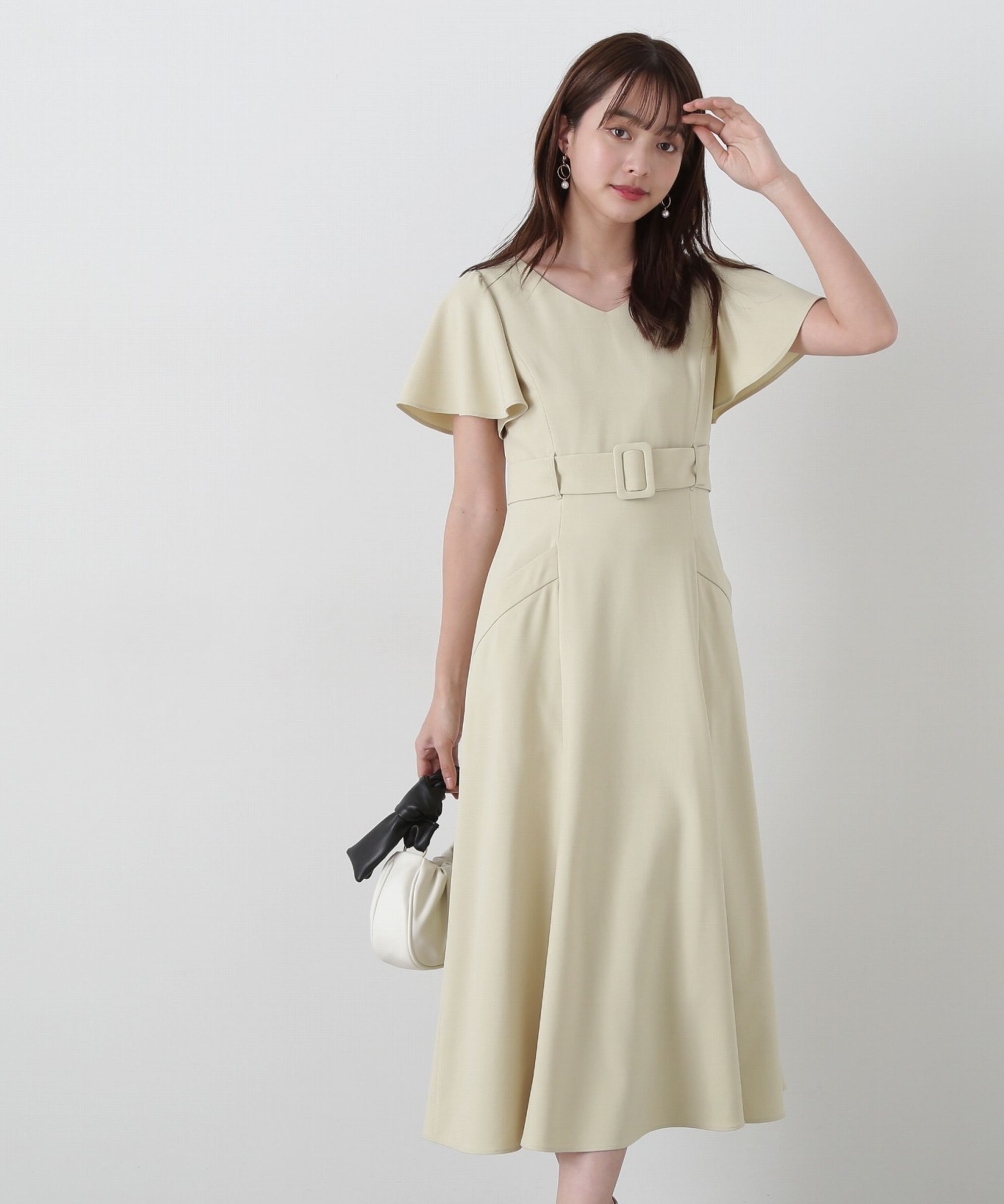 PROPORTION BODY DRESSING「ベルト付きマーメイドワンピース」|ワンピース|