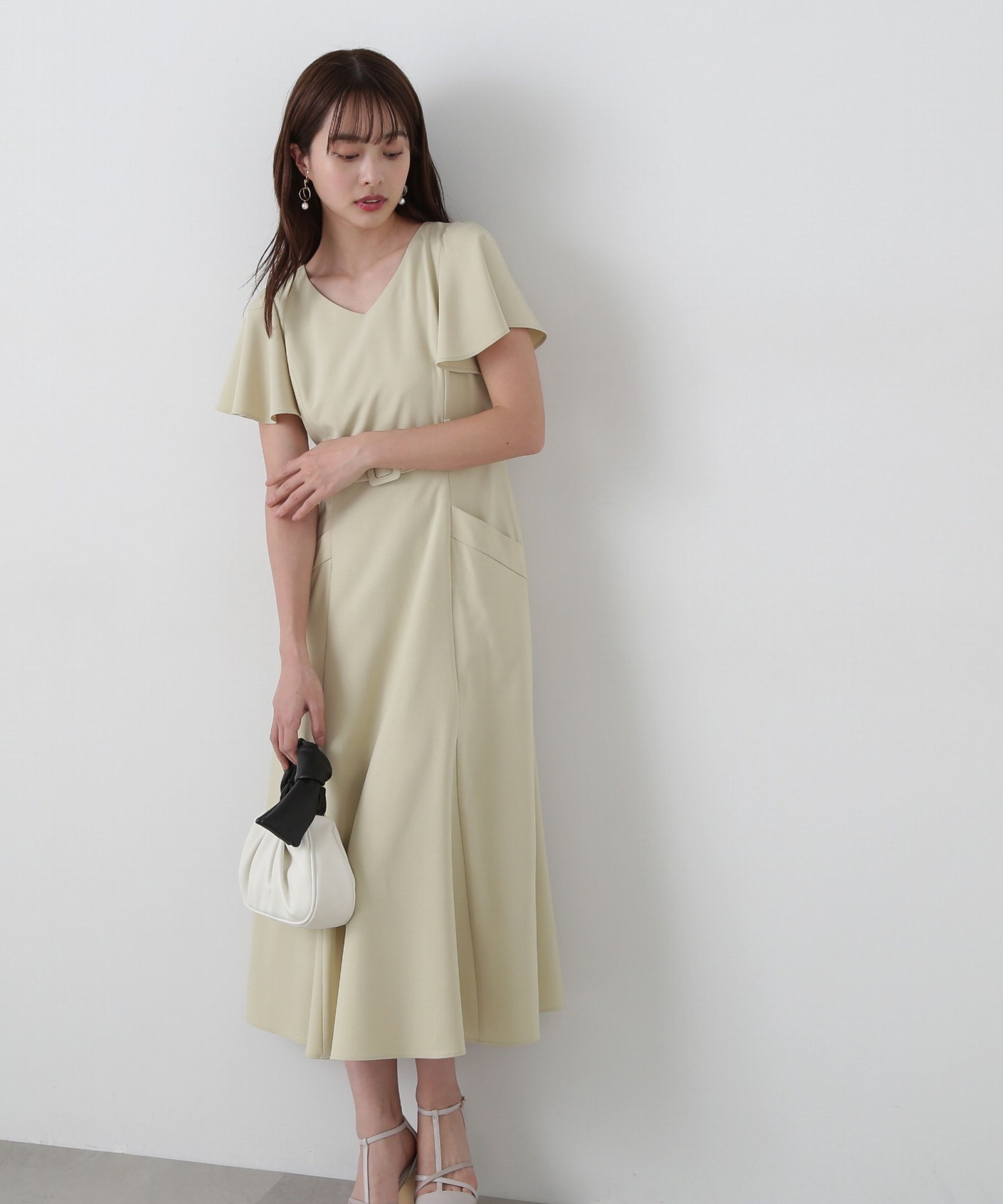 PROPORTION BODY DRESSING「ベルト付きマーメイドワンピース」|ワンピース|