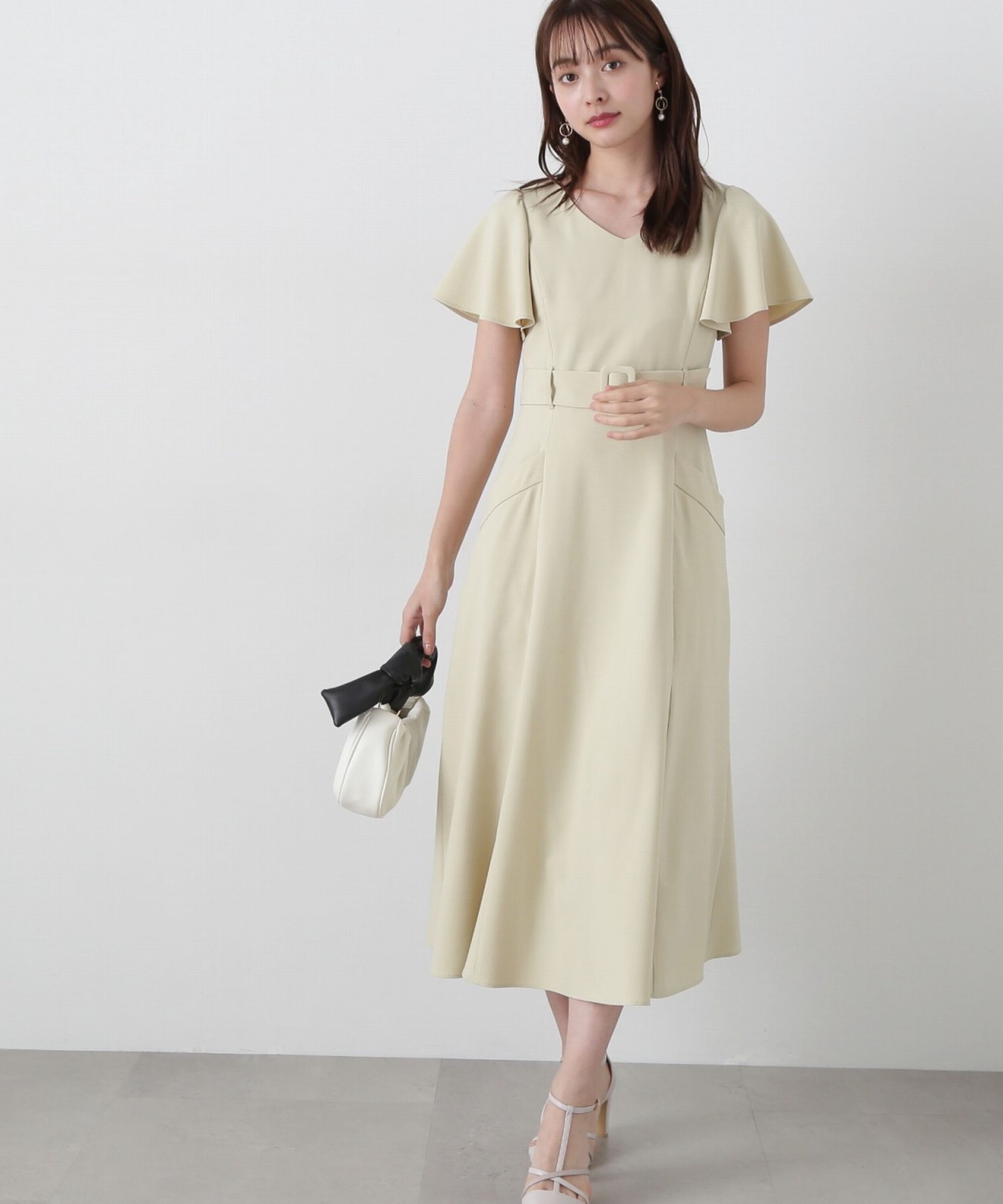 PROPORTION BODY DRESSING「ベルト付きマーメイドワンピース」|ワンピース|