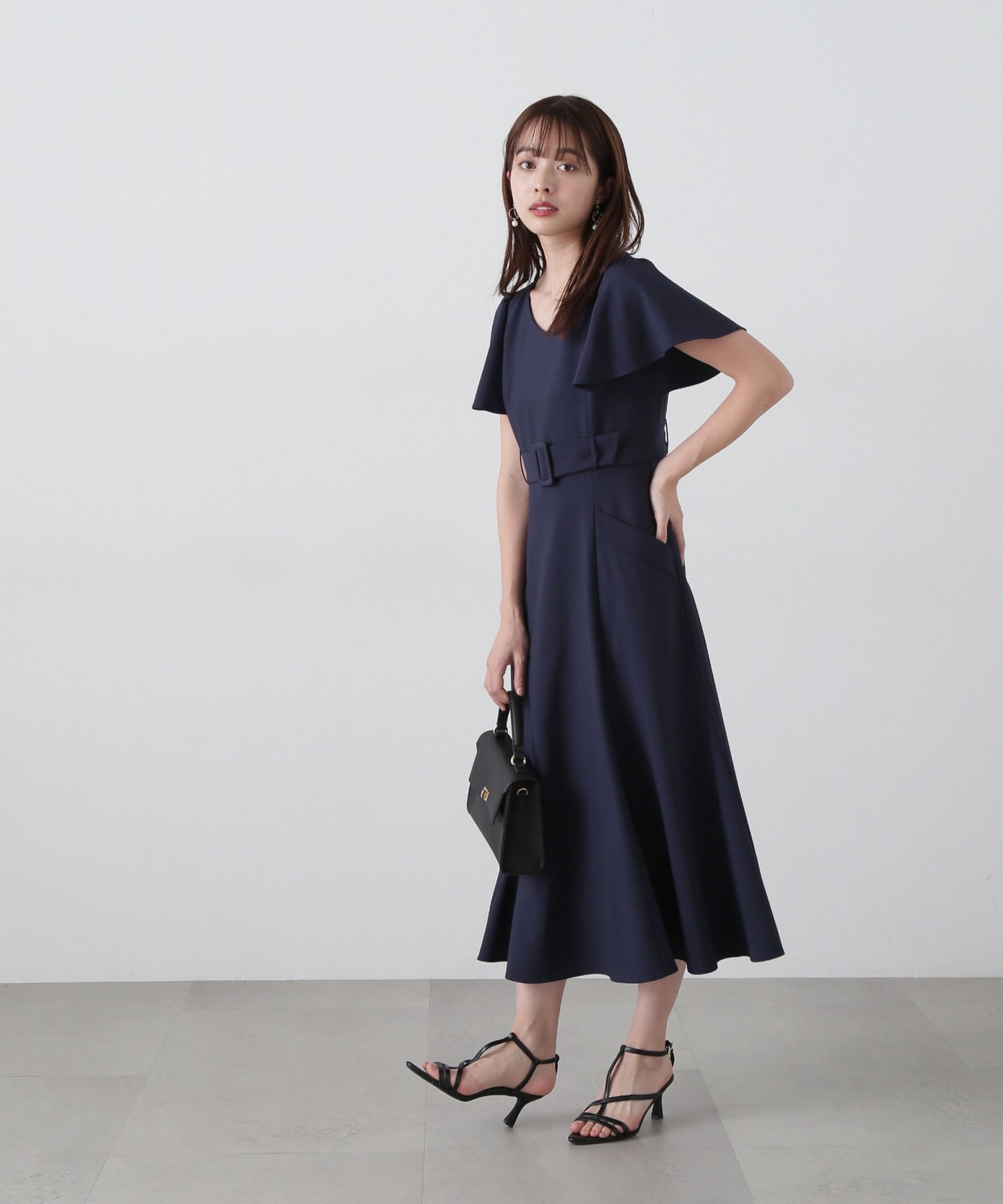 PROPORTION BODY DRESSING「ベルト付きマーメイドワンピース」|ワンピース|