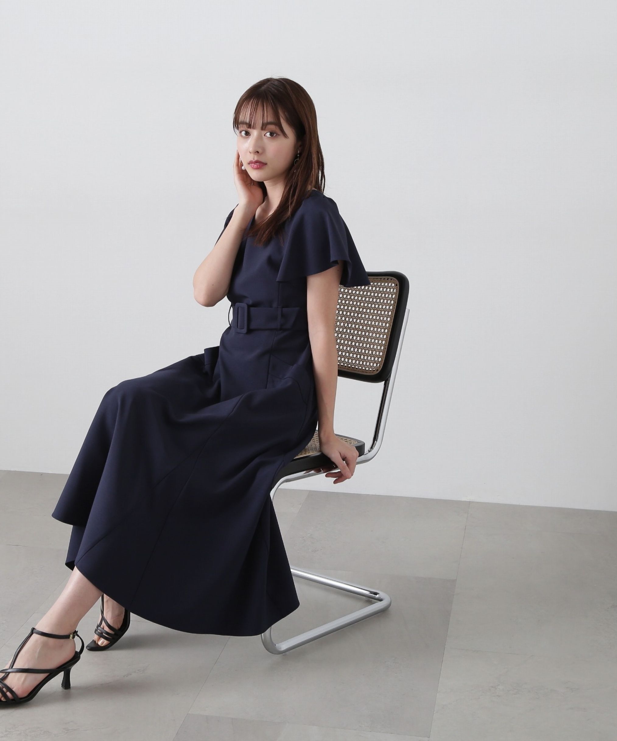 PROPORTION BODY DRESSING「ベルト付きマーメイドワンピース」|ワンピース|