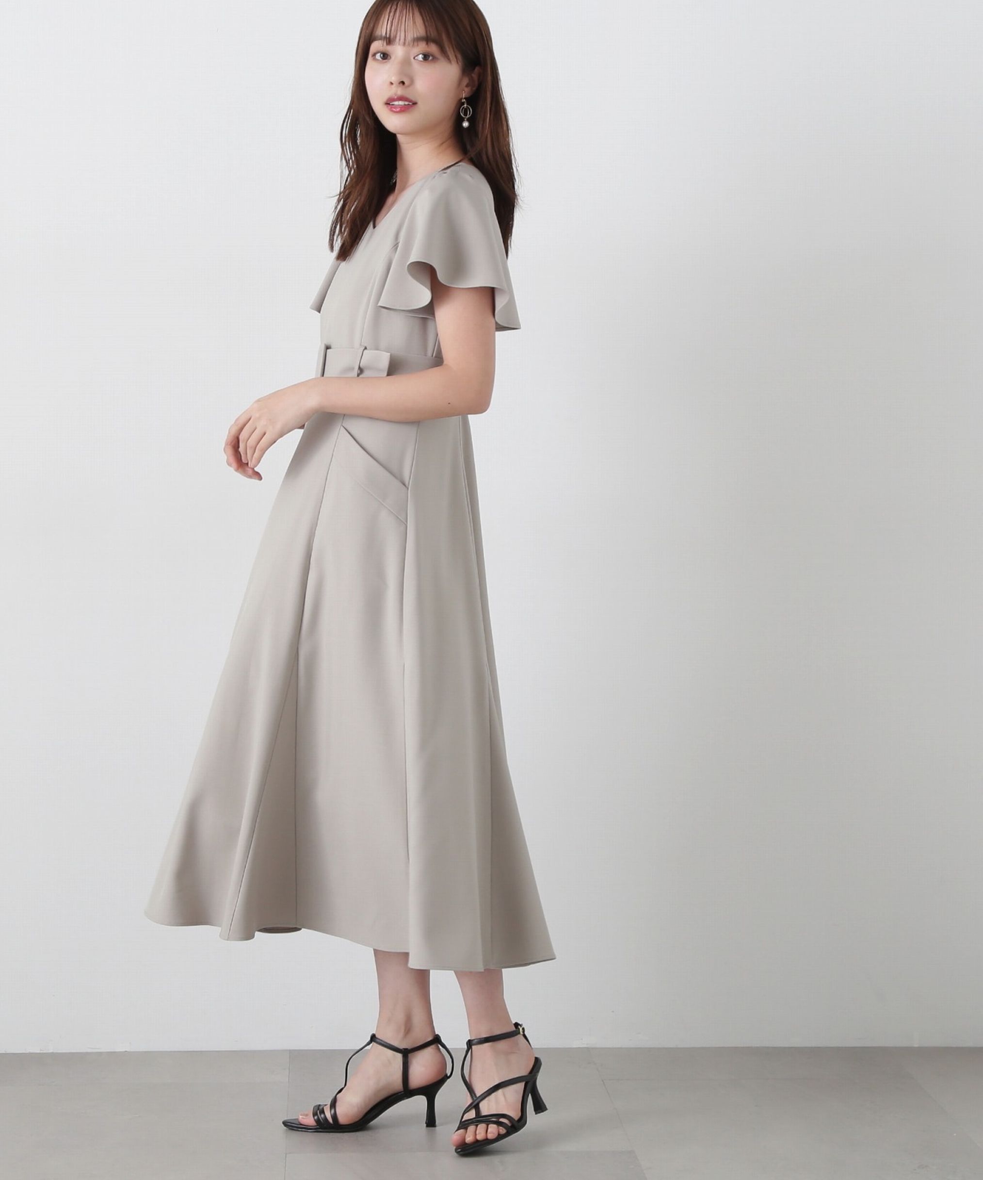 PROPORTION BODY DRESSING「ベルト付きマーメイドワンピース」|ワンピース|