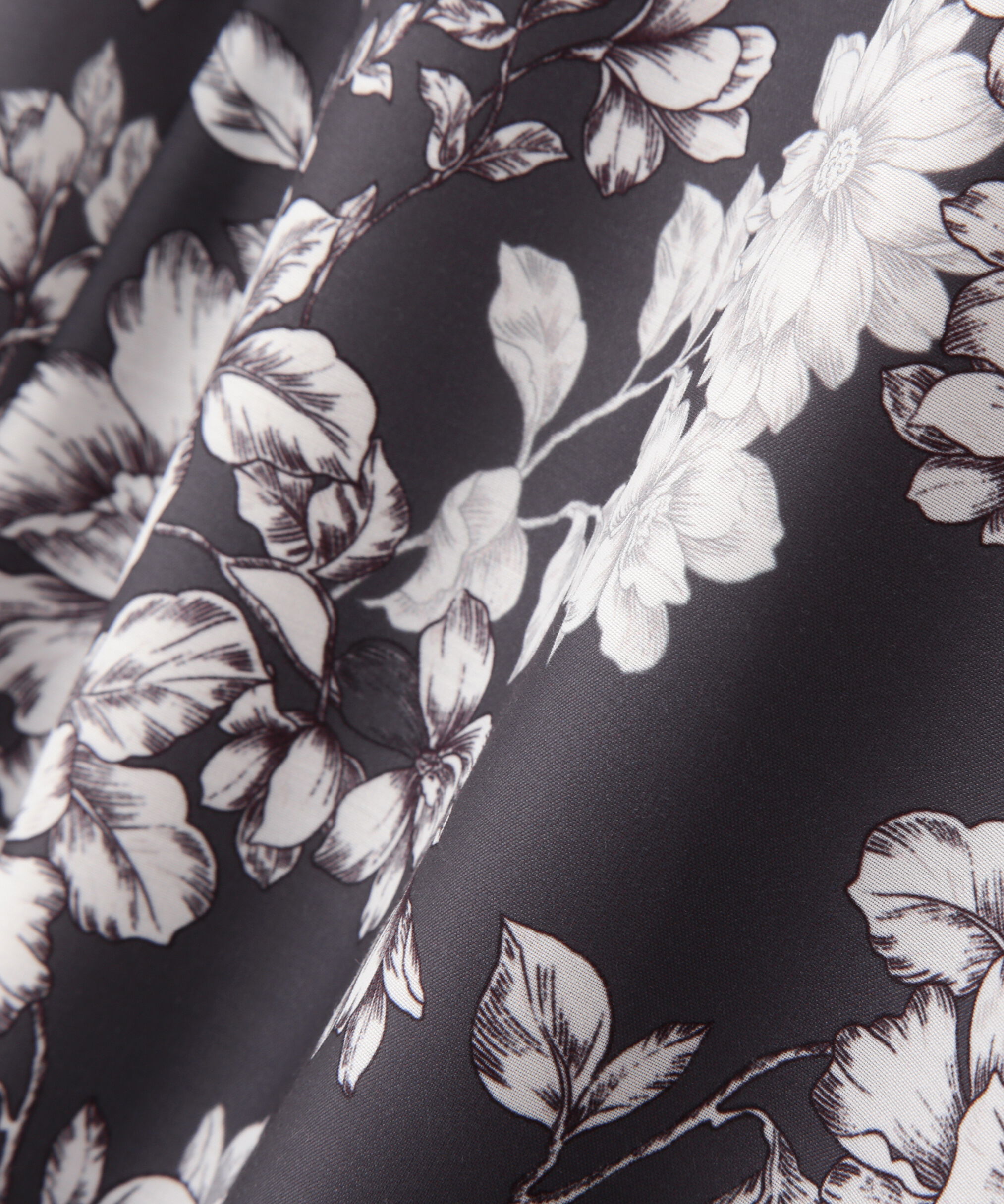 PROPORTION BODY DRESSING「モノトーンシアーフラワースカート」|スカート|