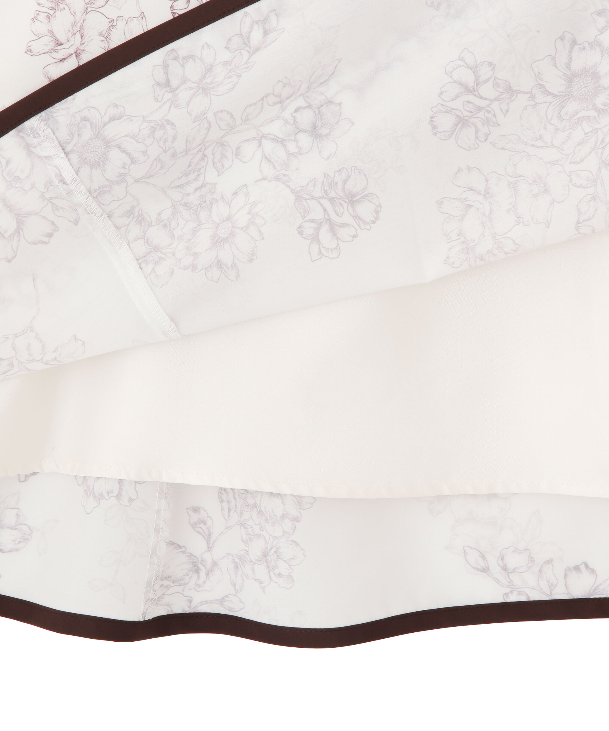 PROPORTION BODY DRESSING「モノトーンシアーフラワースカート」|スカート|