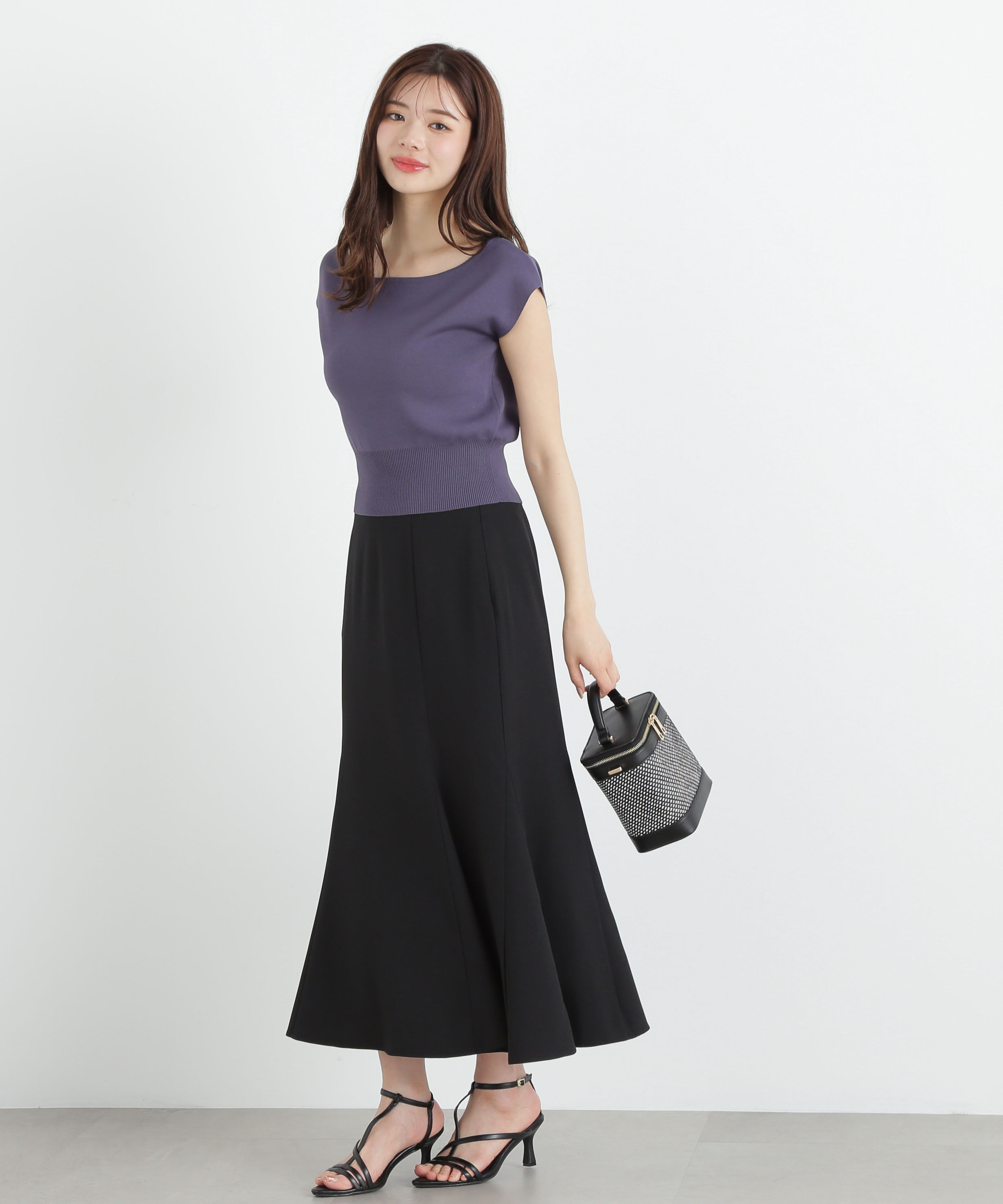 PROPORTION BODY DRESSING「ハイウエストマーメイドスカート」|スカート|