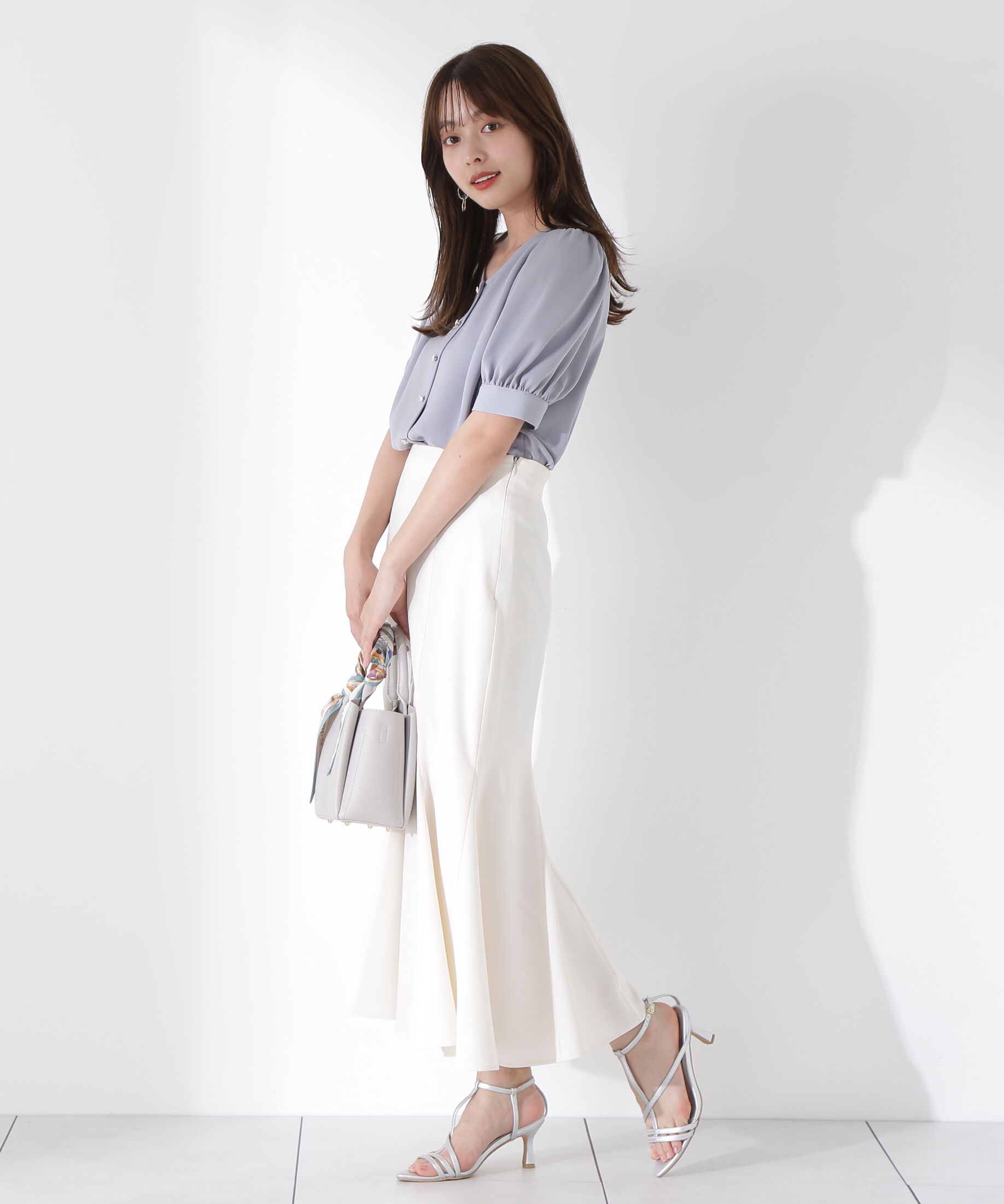 PROPORTION BODY DRESSING「ハイウエストマーメイドスカート」|スカート|