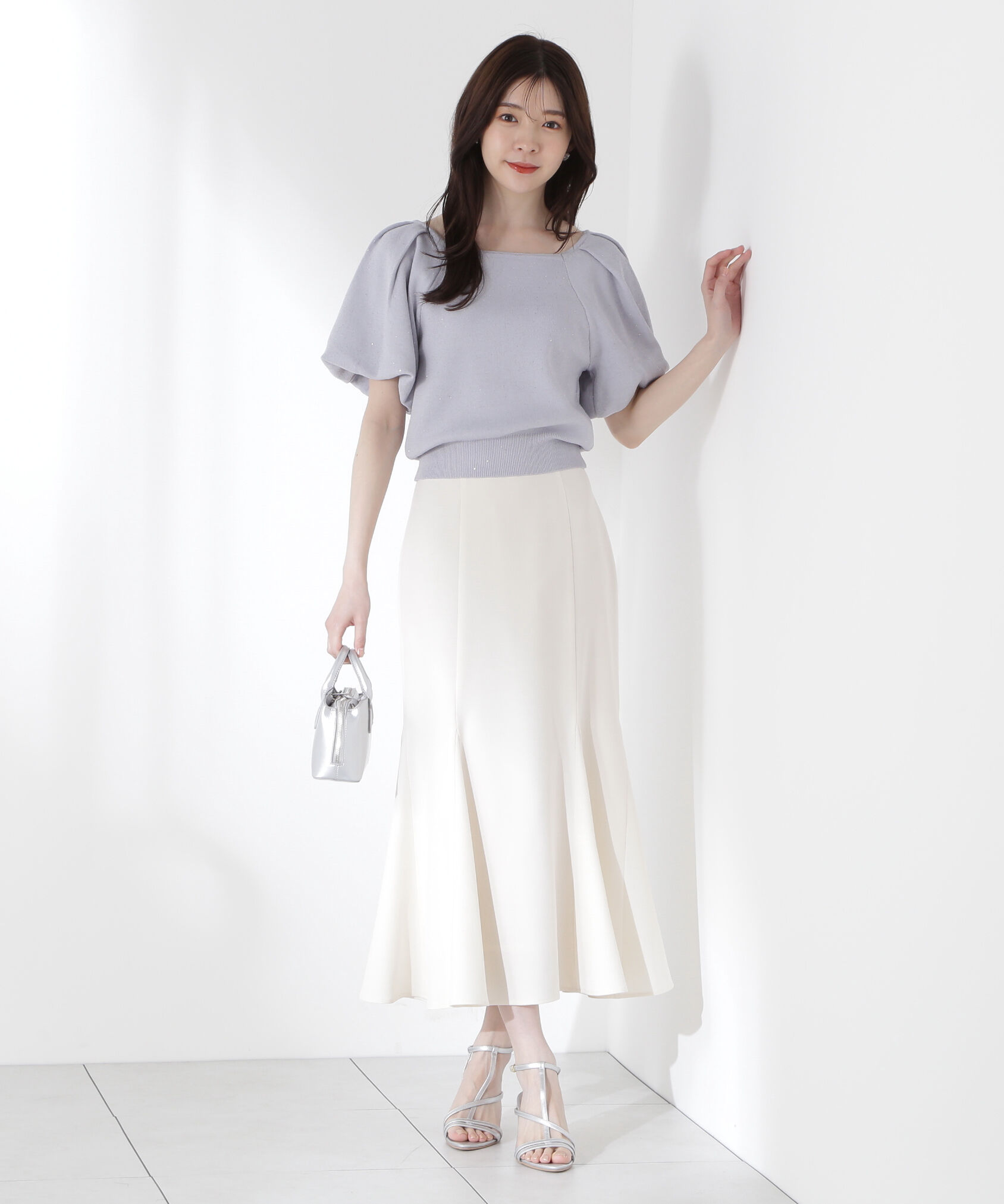 PROPORTION BODY DRESSING「ハイウエストマーメイドスカート」|スカート|