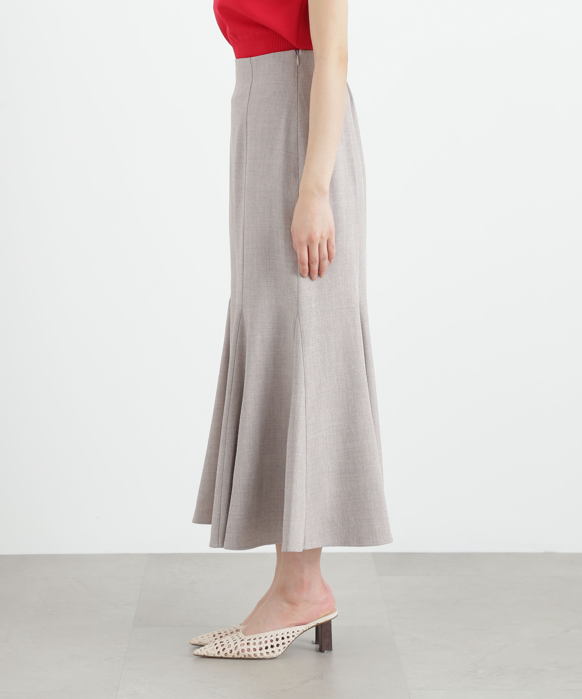 PROPORTION BODY DRESSING「ハイウエストマーメイドスカート」|スカート|