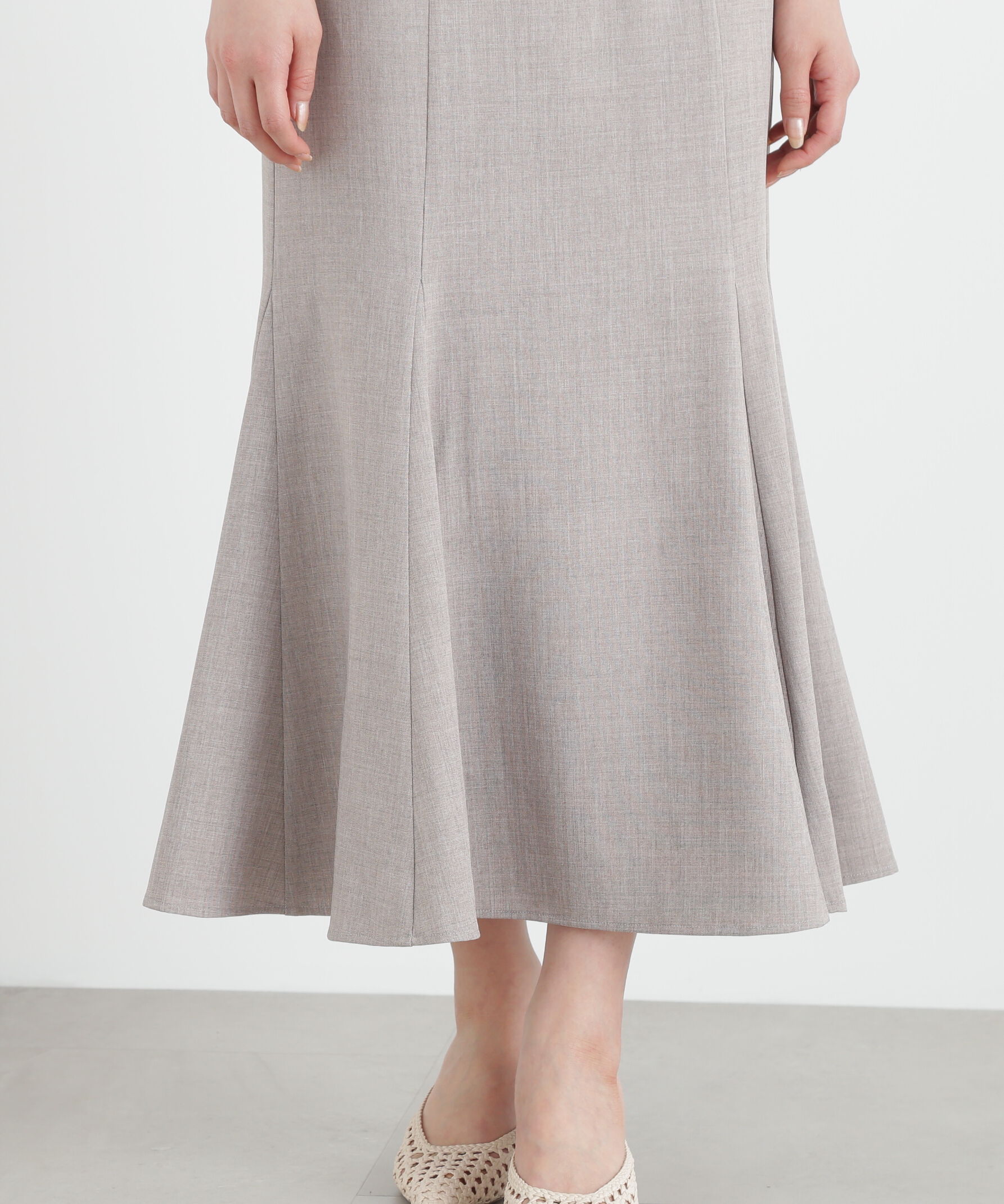 PROPORTION BODY DRESSING「ハイウエストマーメイドスカート」|スカート|