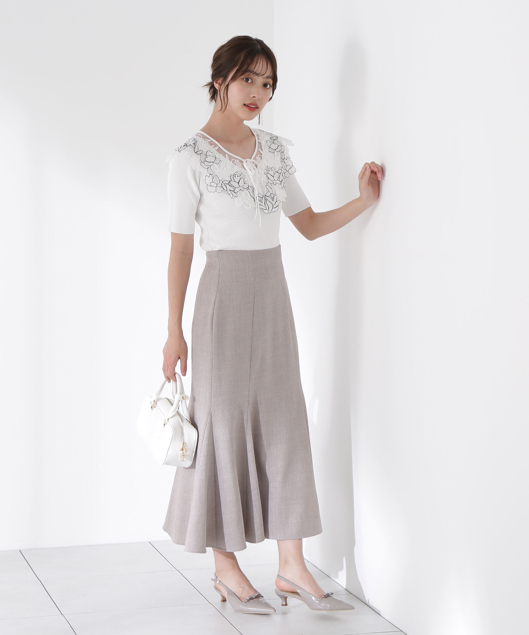 PROPORTION BODY DRESSING「ハイウエストマーメイドスカート」|スカート|