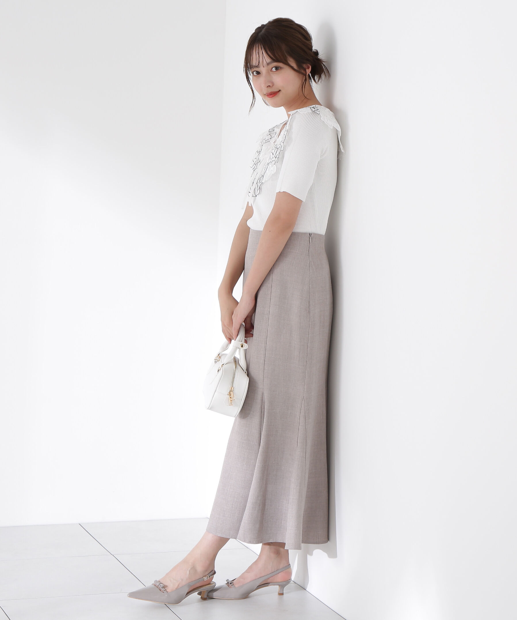 PROPORTION BODY DRESSING「ハイウエストマーメイドスカート」|スカート|