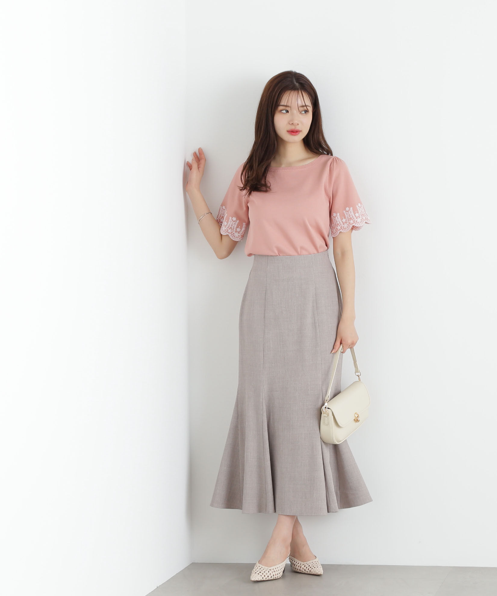 PROPORTION BODY DRESSING「ハイウエストマーメイドスカート」|スカート|