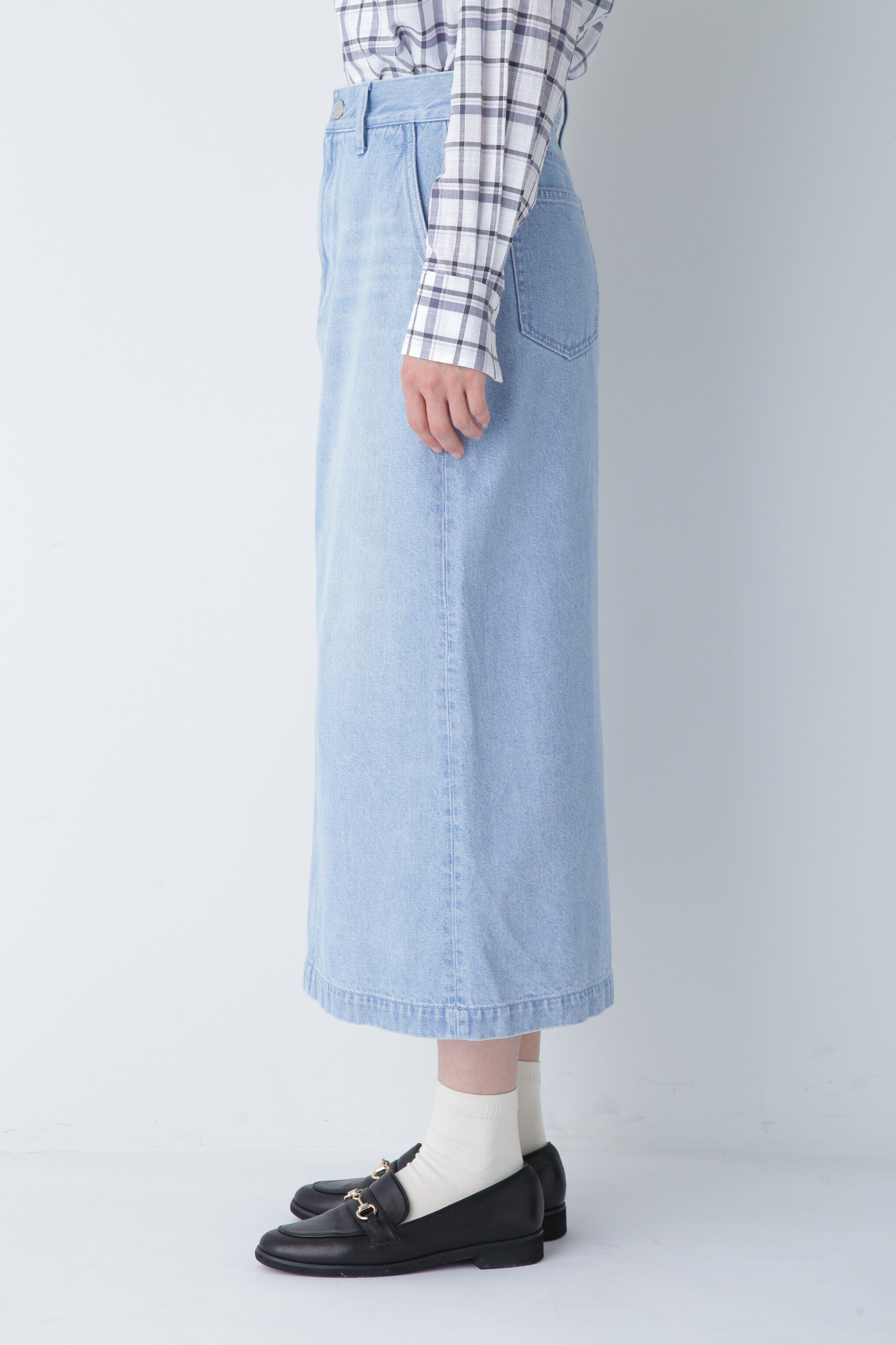  「◆ストレートデニムスカート」|スカート|