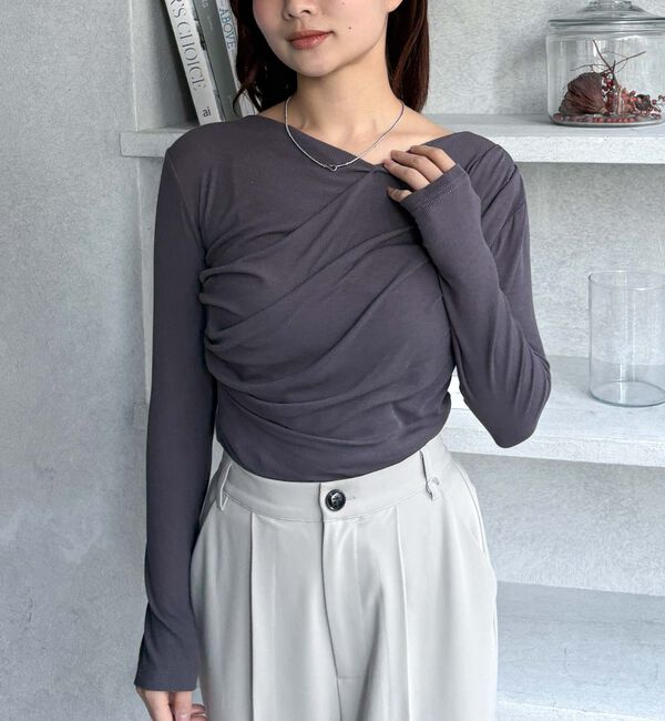 archives「タックカットドレープＴＯＰＳ」|Tシャツ・カットソー|