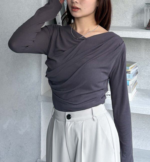 archives「タックカットドレープＴＯＰＳ」|Tシャツ・カットソー|