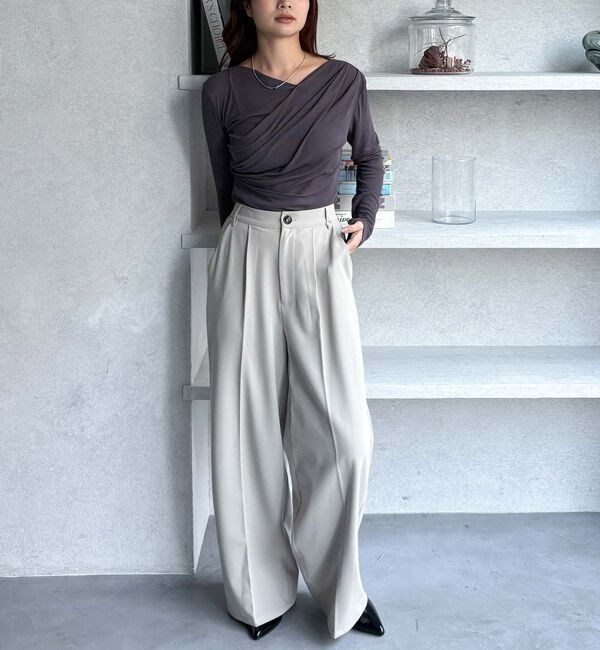 archives「タックカットドレープＴＯＰＳ」|Tシャツ・カットソー|